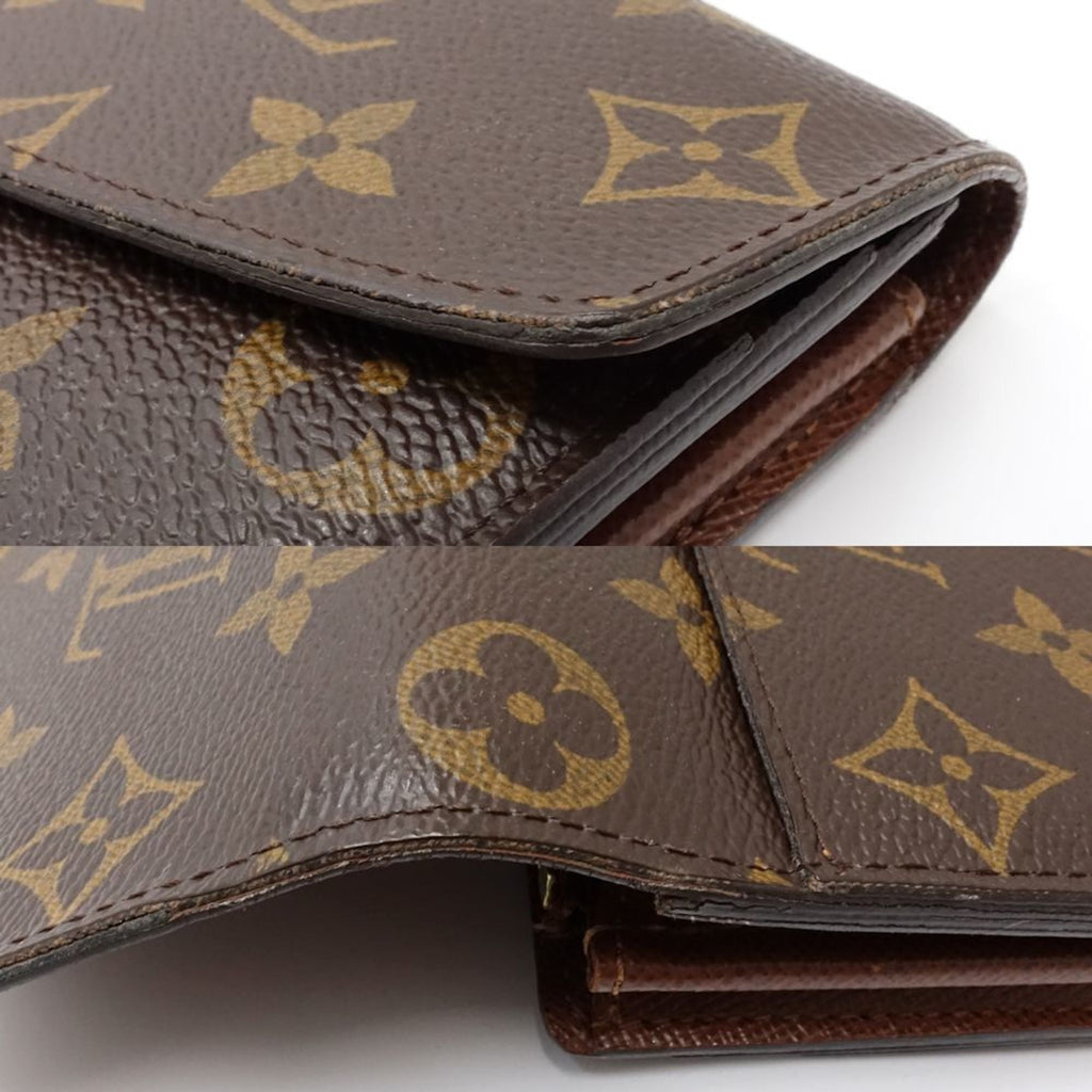 Louis Vuitton Monogram Brown Monogram Monogram Long Wallet (Bi-Fold) (Pre-Owned)