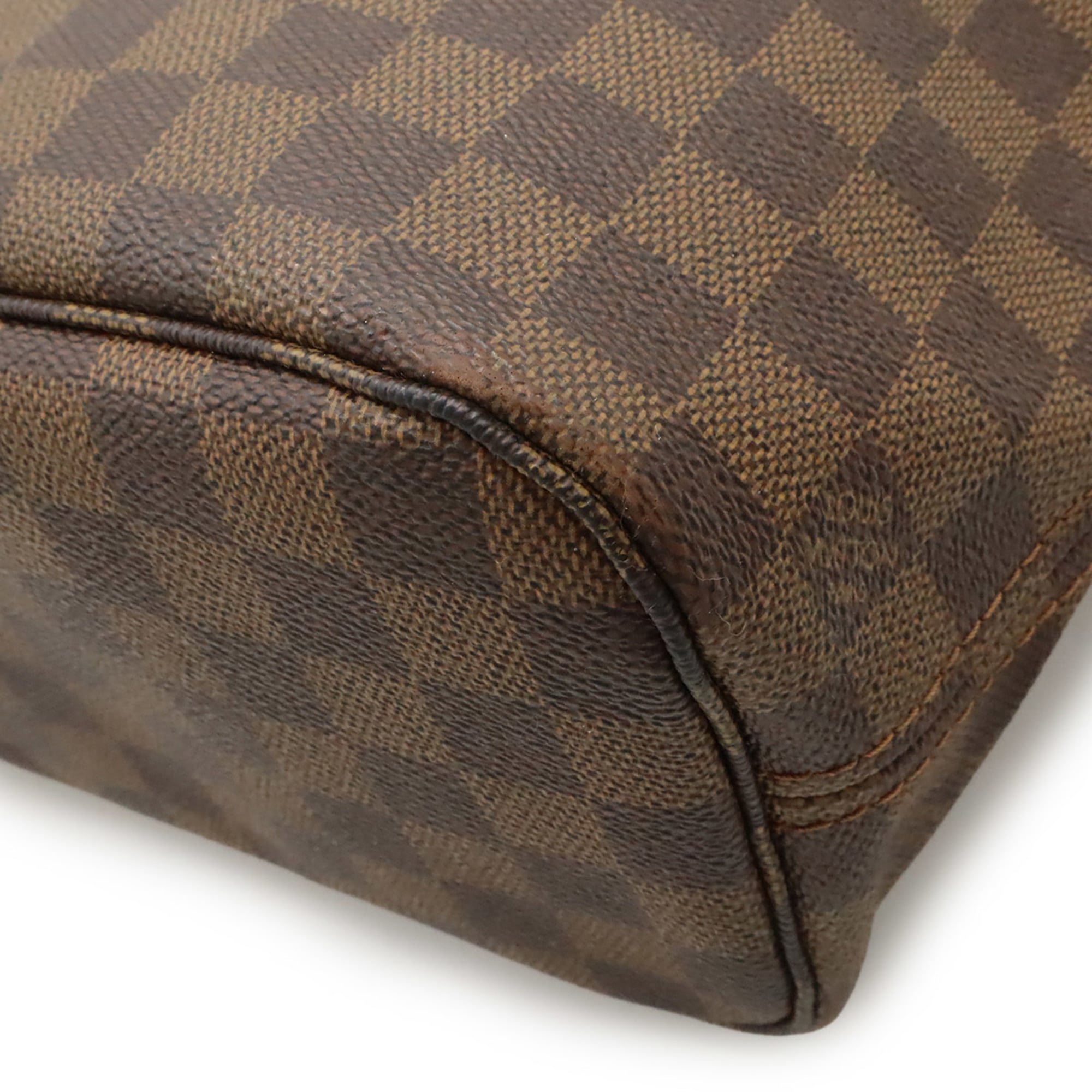 Louis Vuitton Brown Pvc Shoulder Bag Tote Bag (Pre-Owned)