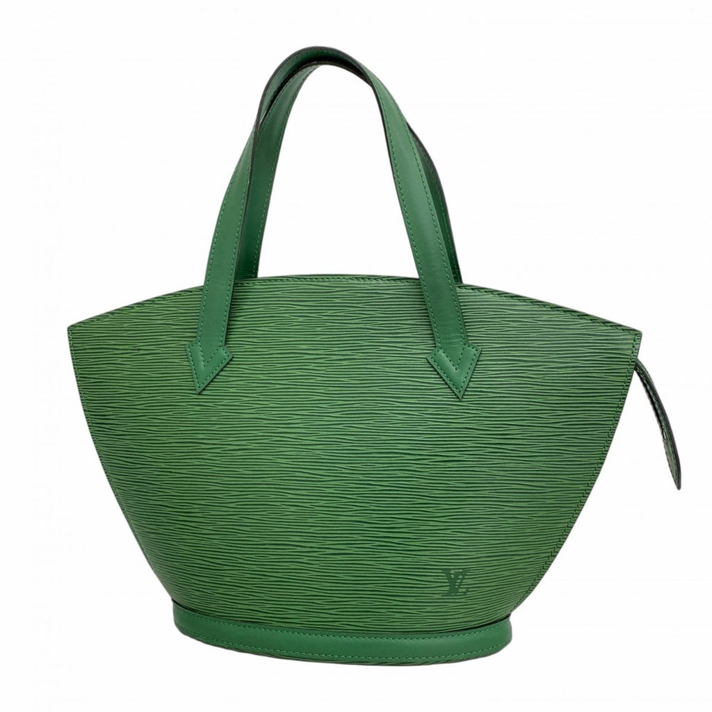 Louis Vuitton Borneo Green Handbag (Pre-Owned)
