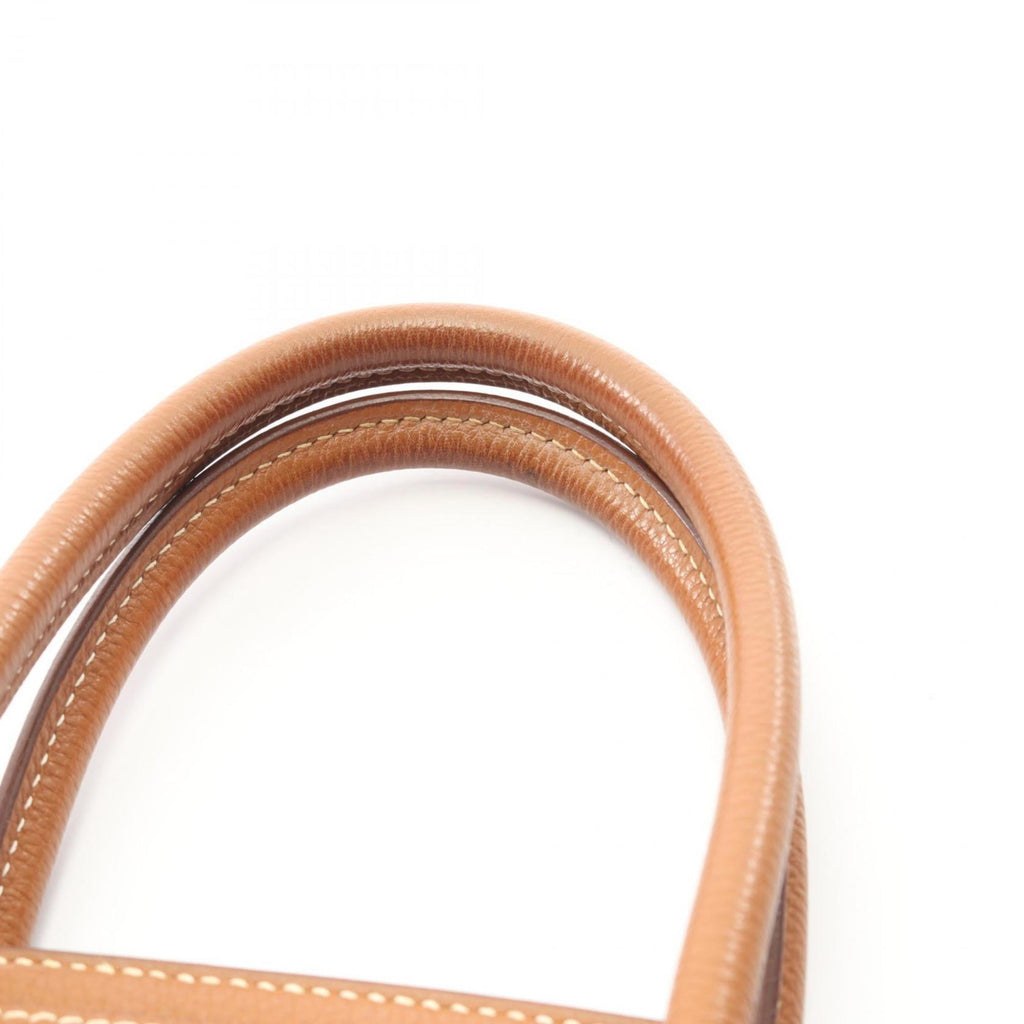 Hermes Brown Togo Leather Handbag (Pre-Owned)