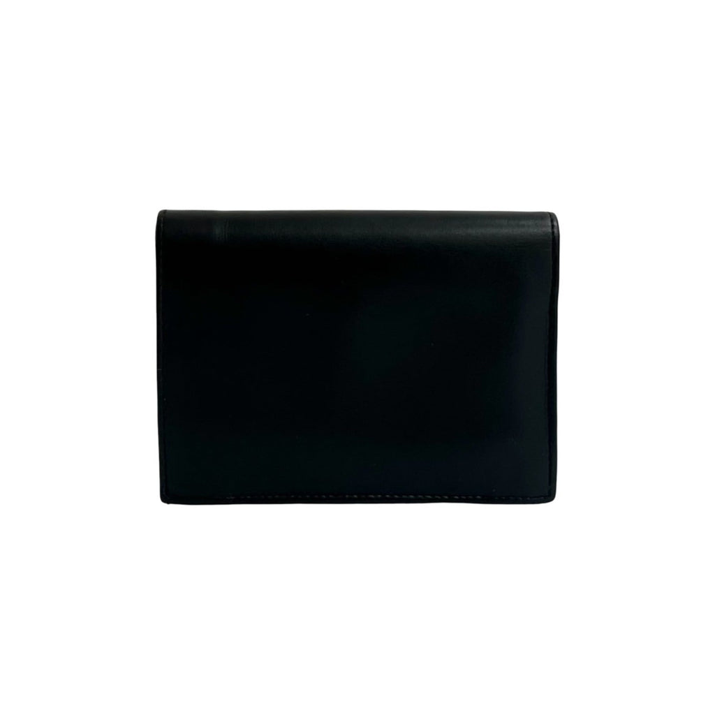 Prada Black Leather Wallet (Bi-Fold) (Pre-Owned)