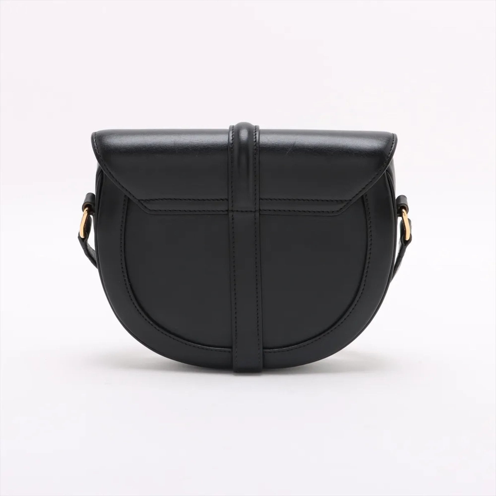 Celine Black Leather Shoulder Bag (Pre-Owned)