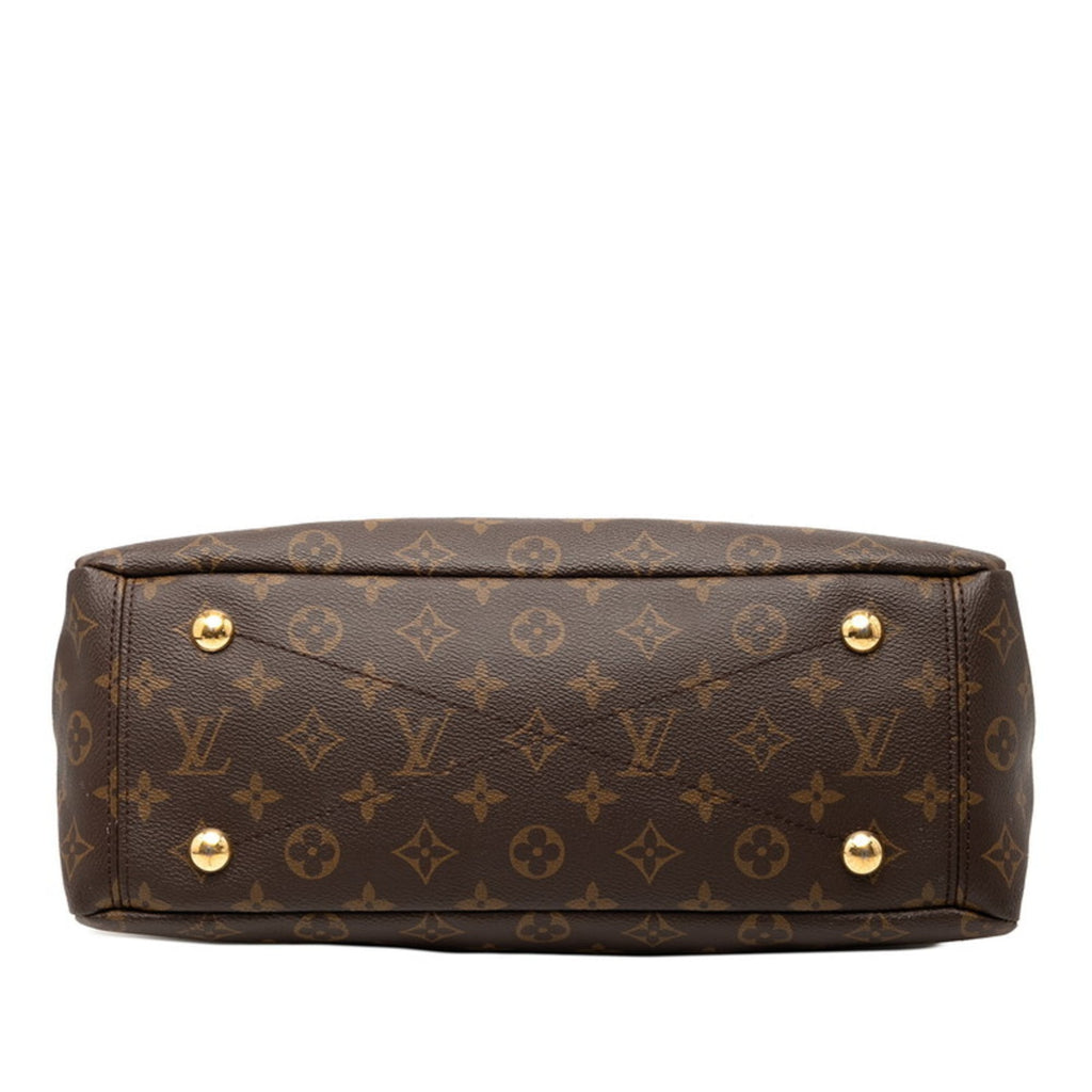 Louis Vuitton Brown Pvc Leather Handbag Shoulder Bag (Pre-Owned)
