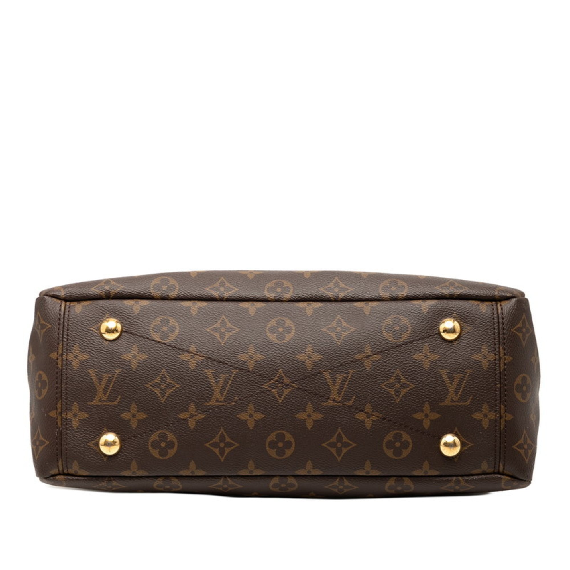 Louis Vuitton Brown Pvc Leather Handbag Shoulder Bag (Pre-Owned)