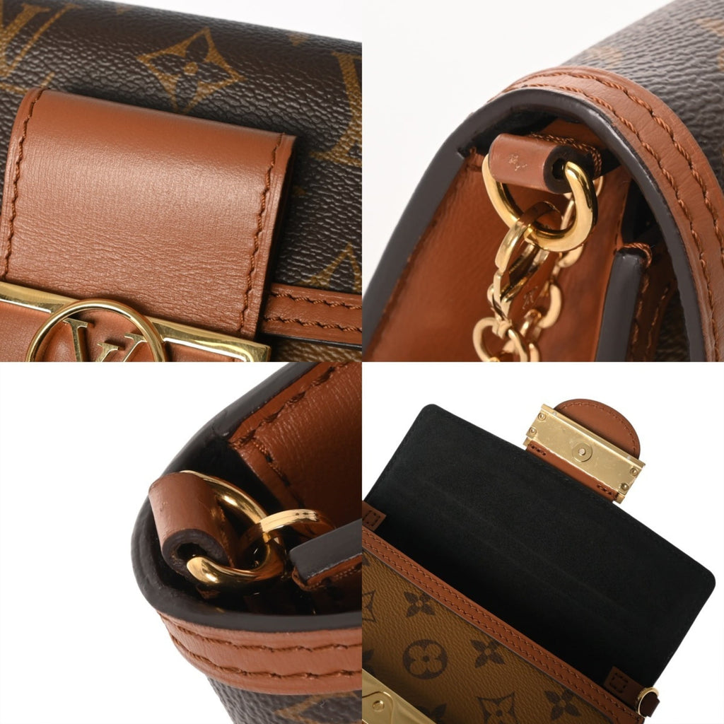 Louis Vuitton Brown Monogram Canvas Shoulder Bag (Pre-Owned)