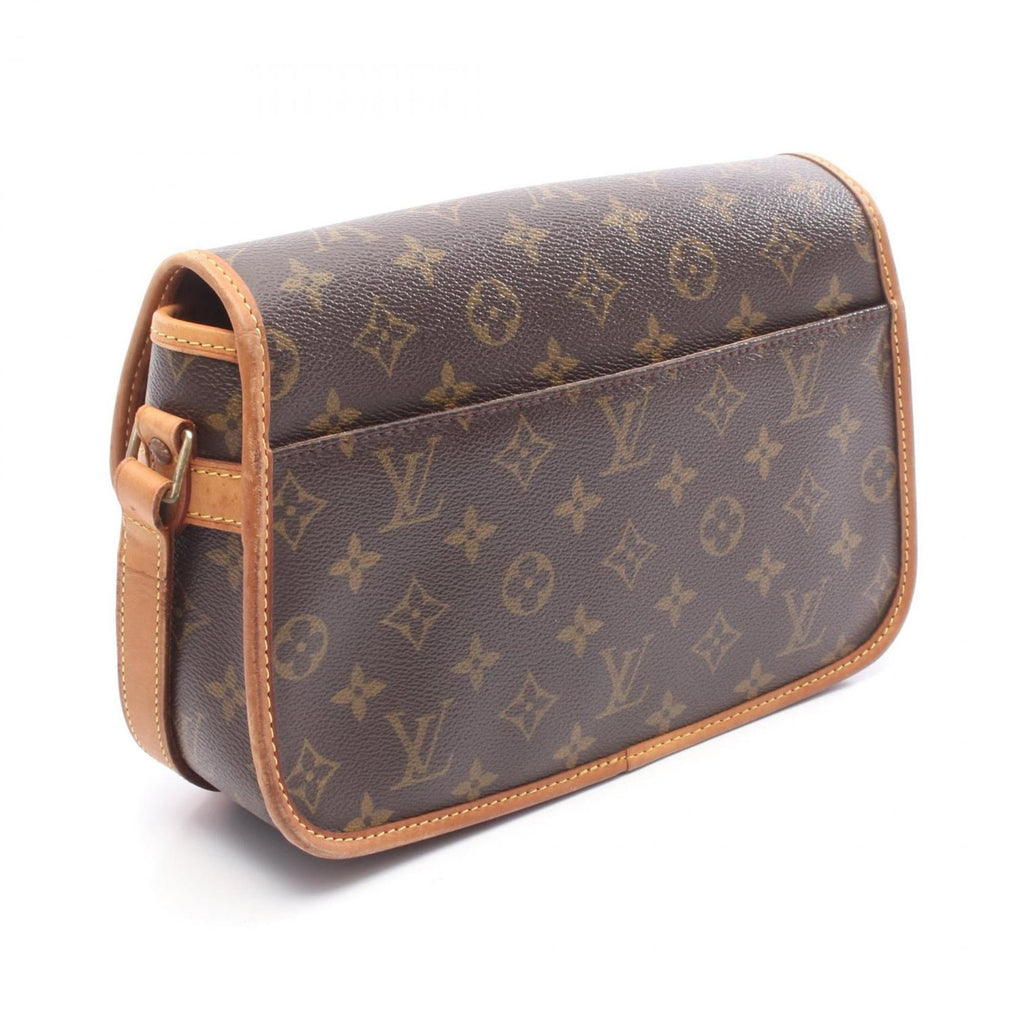 Louis Vuitton Brown Coated Canvas Pvc Leather Monogram Shoulder Bag (Pre-Owned)