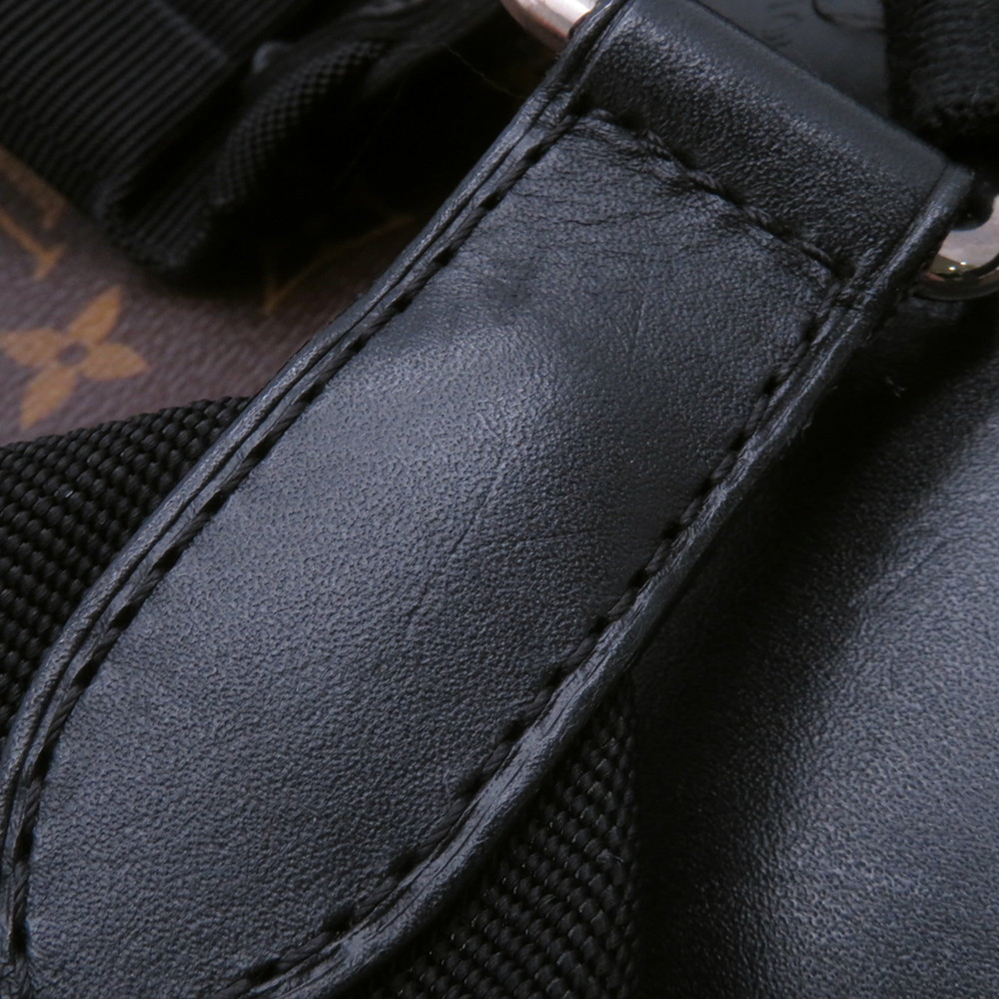 Louis Vuitton Monogram Macassar Black Noir Backpack (Pre-Owned)