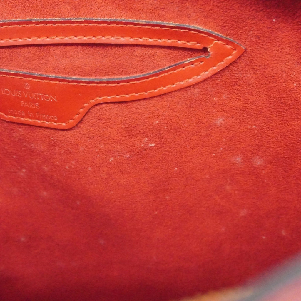 Louis Vuitton Castilian Red Handbag (Pre-Owned)