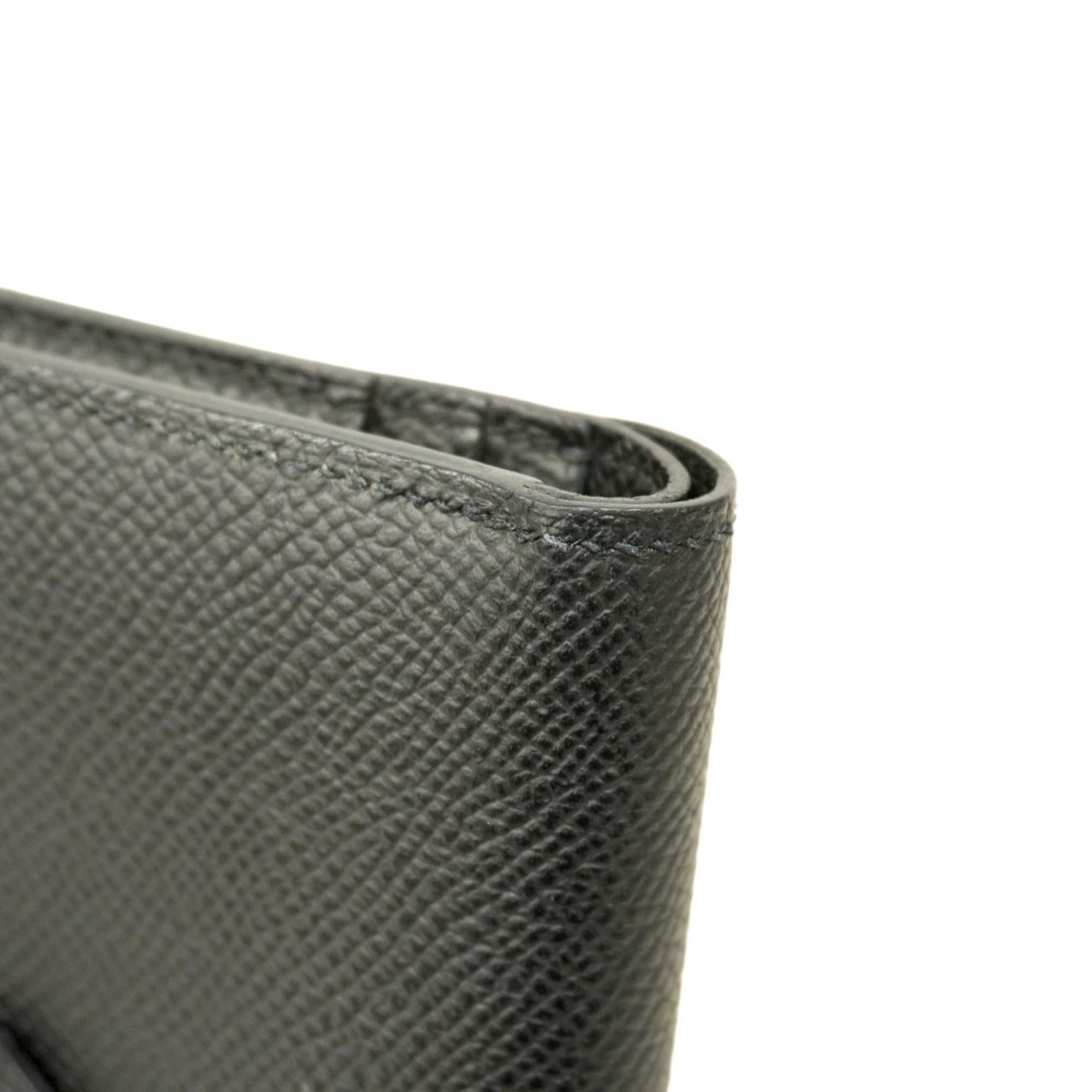 Hermes Black Epsom Leather Wallet (Bi-Fold) (Pre-Owned)