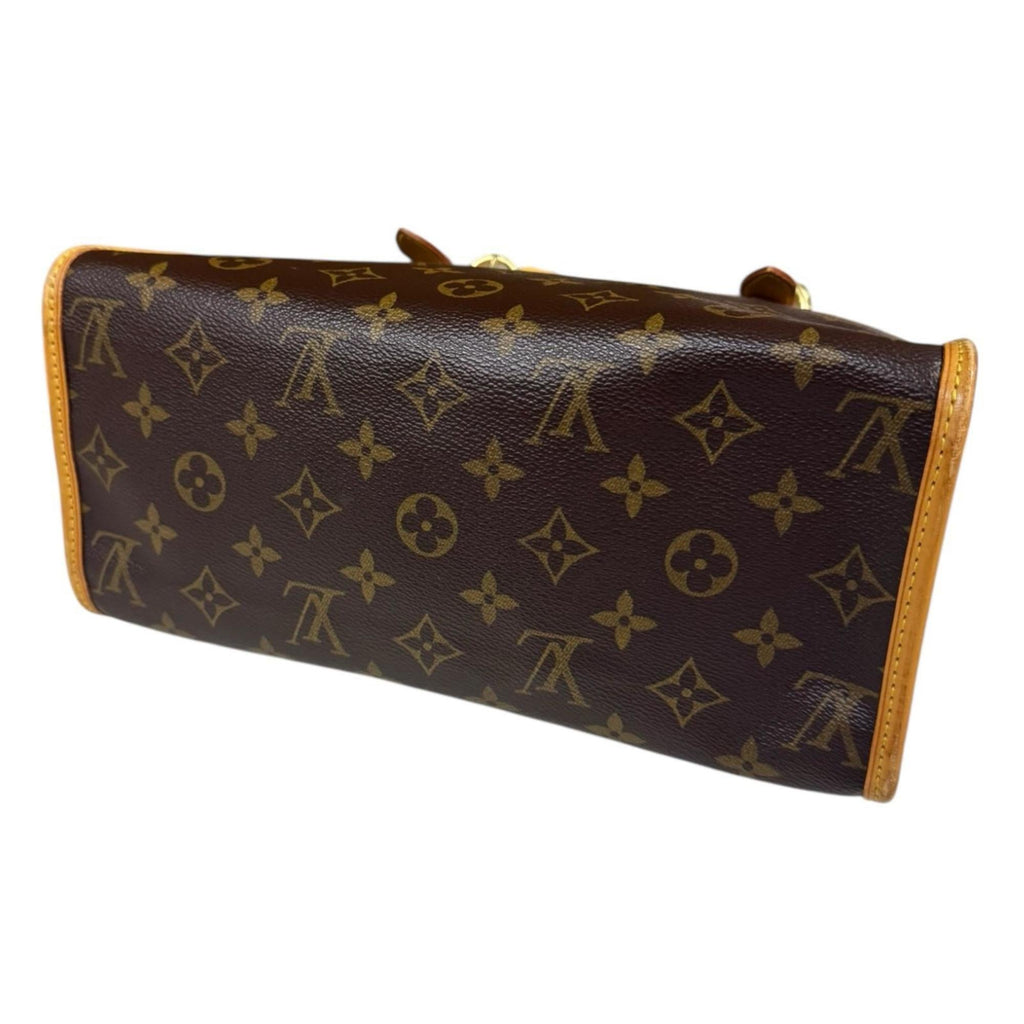 Louis Vuitton Brown Monogram Canvas Shoulder Bag (Pre-Owned)