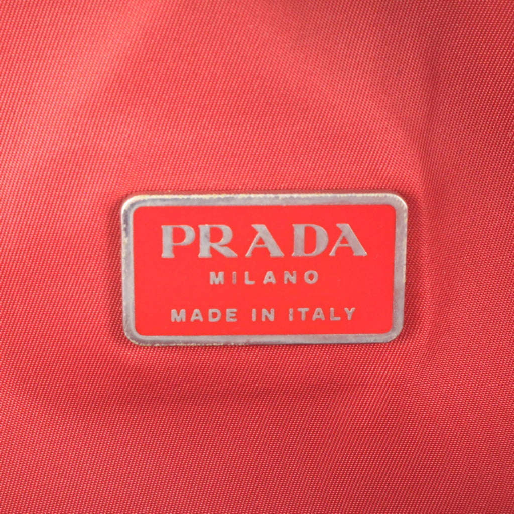 Prada Red Color Backpack (Pre-Owned)
