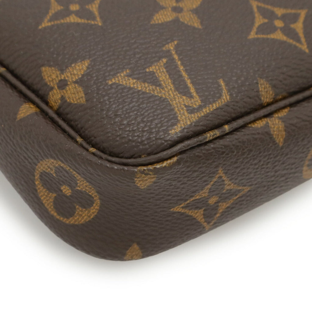 Louis Vuitton Monogram Brown Monogram Handbag Pochette (Pre-Owned)