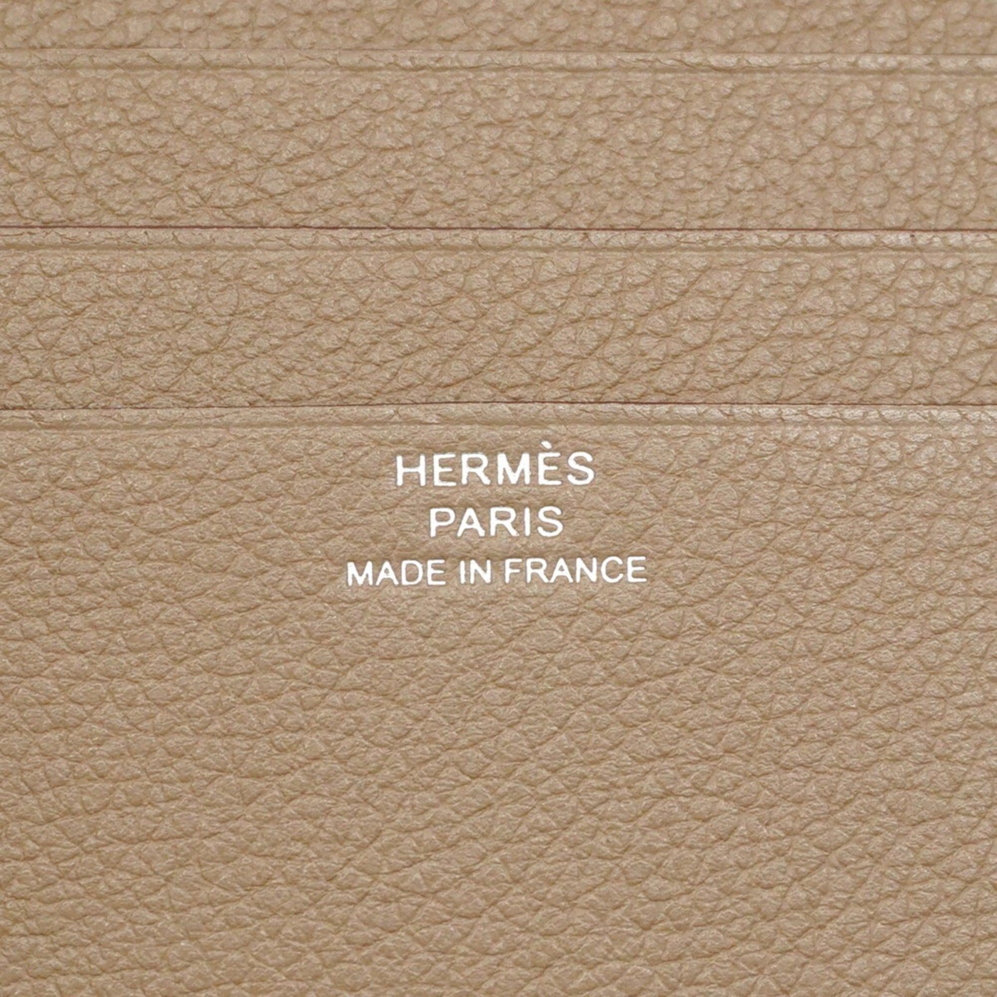 Hermes Etoupe Gray Wallet (Bi-Fold) (Pre-Owned)