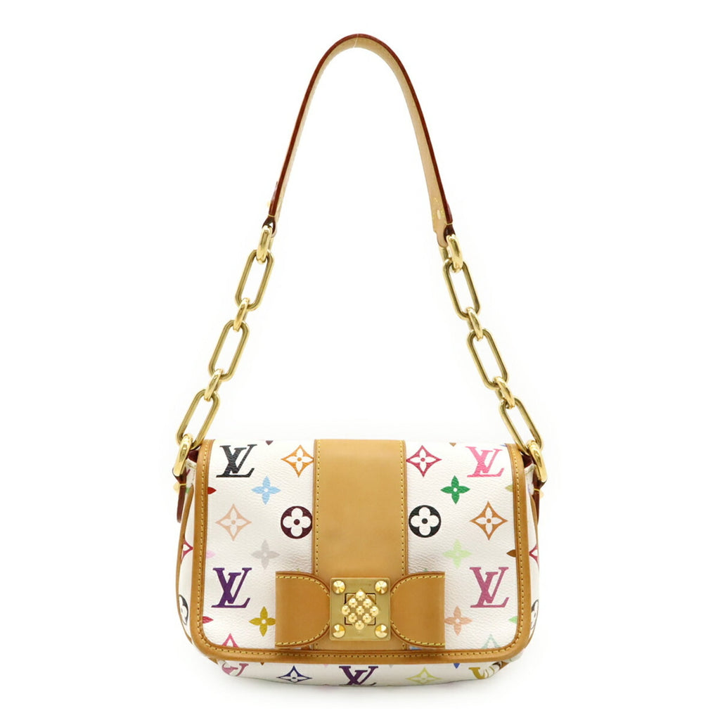 Louis Vuitton Monogram Multicolore Blanc Monogram Multicolore Shoulder Bag (Pre-Owned)