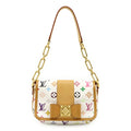 Louis Vuitton Monogram Multicolore Blanc Monogram Multicolore Shoulder Bag (Pre-Owned)