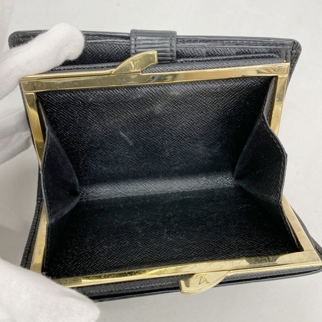 Louis Vuitton Noir Wallet (Bi-Fold) (Pre-Owned)