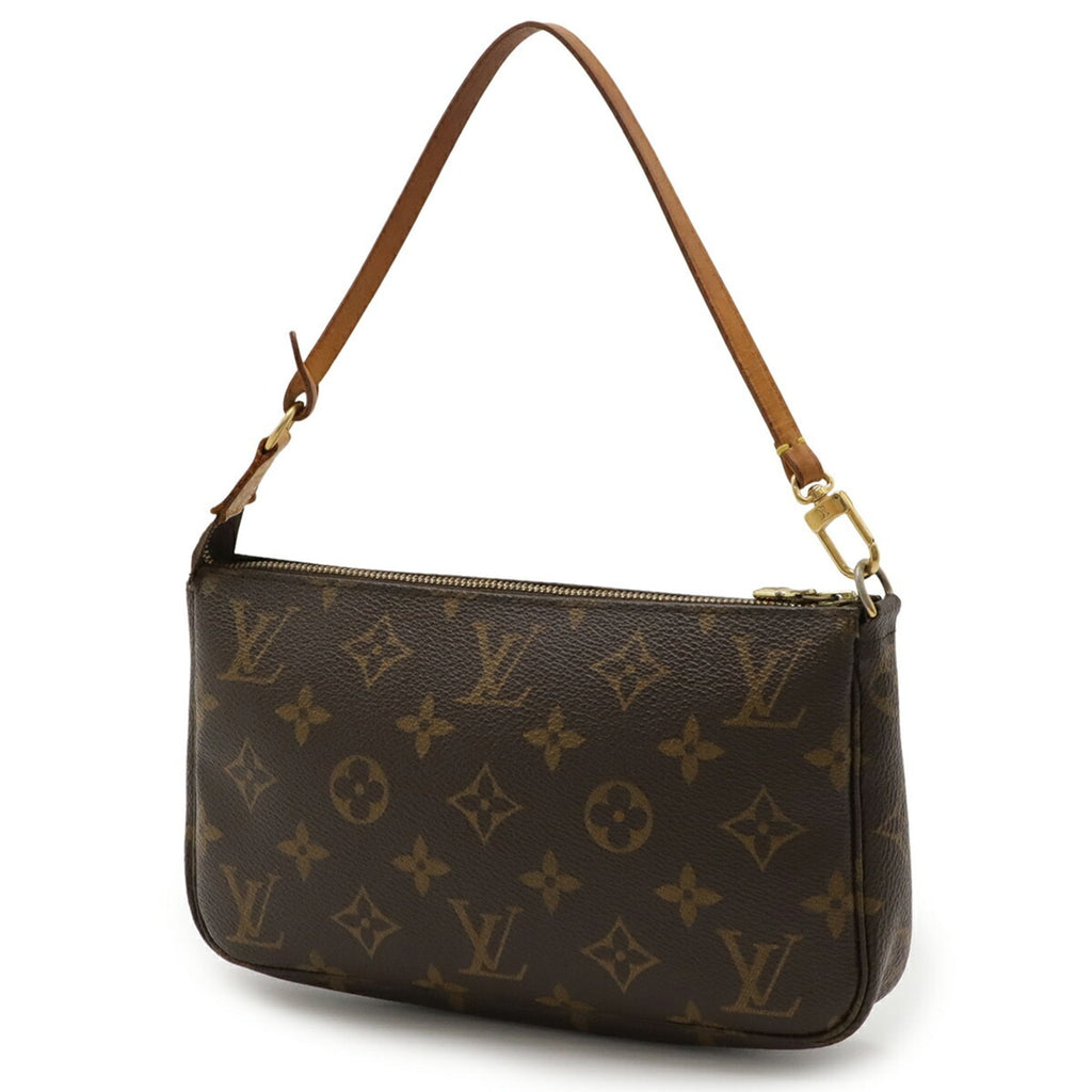 Louis Vuitton Monogram Brown Monogram Handbag Pochette (Pre-Owned)