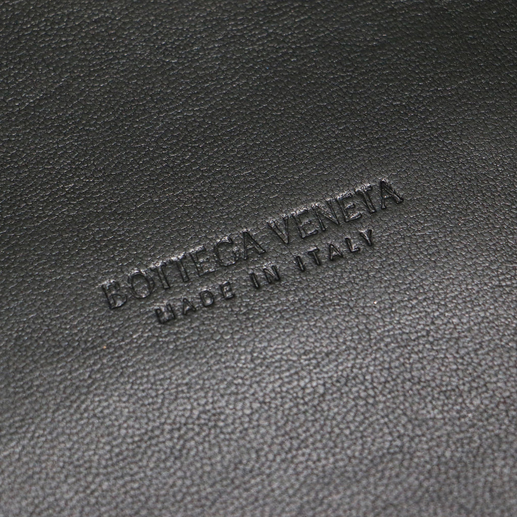 Bottega Veneta Black Intrecciato Handbag Tote Bag (Pre-Owned)