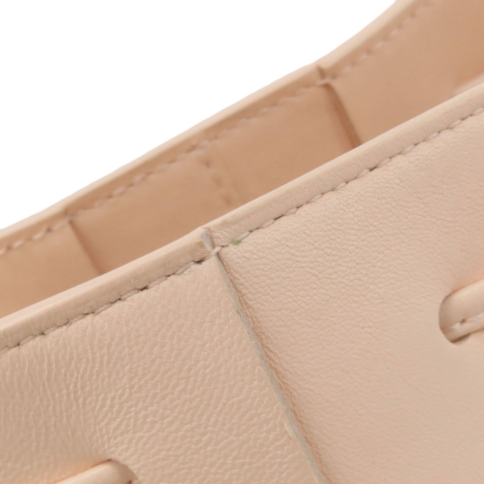 Bottega Veneta Pink Beige Leather Shoulder Bag (Pre-Owned)