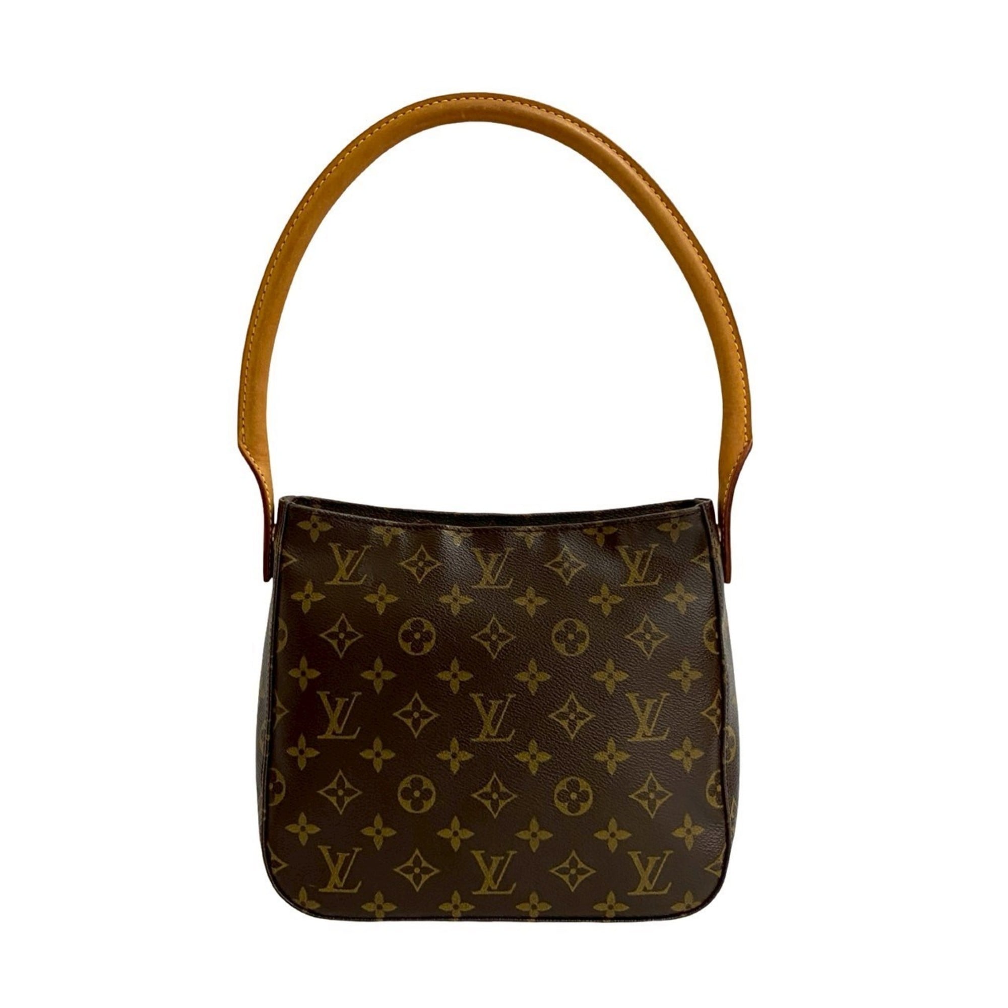 Louis Vuitton Brown Leather Shoulder Bag (Pre-Owned)