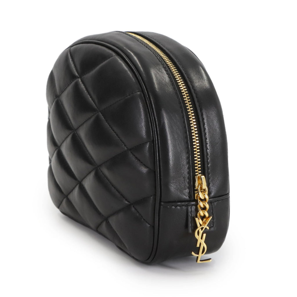 Saint Laurent Black Leather Pouch (Pre-Owned)