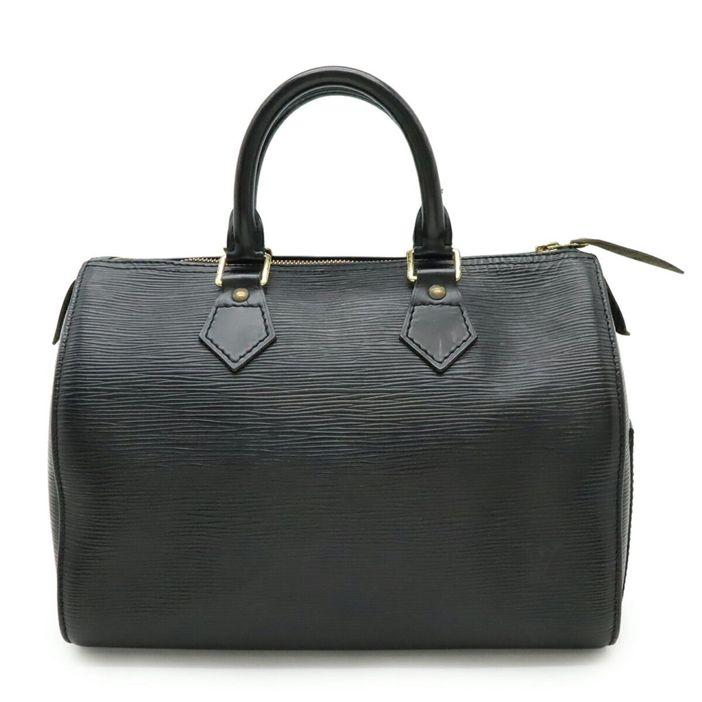Louis Vuitton Epi Black Noir Epi Leather Handbag (Pre-Owned)