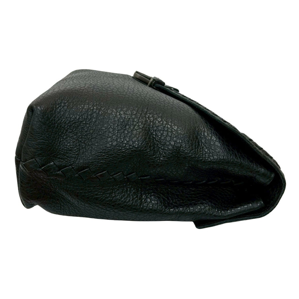 Bottega Veneta Black Leather Briefcase (Pre-Owned)