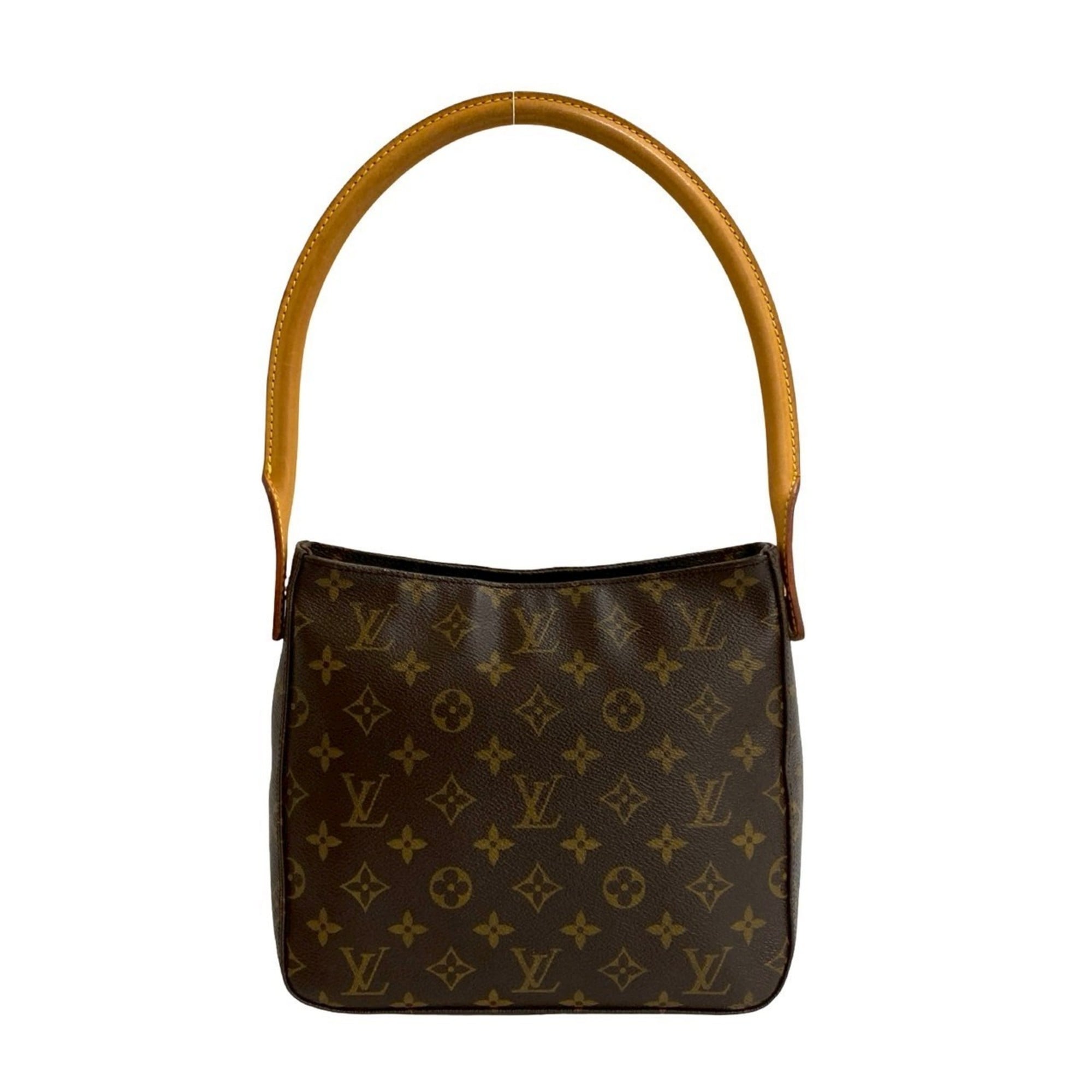 Louis Vuitton Brown Leather Pvc Shoulder Bag (Pre-Owned)