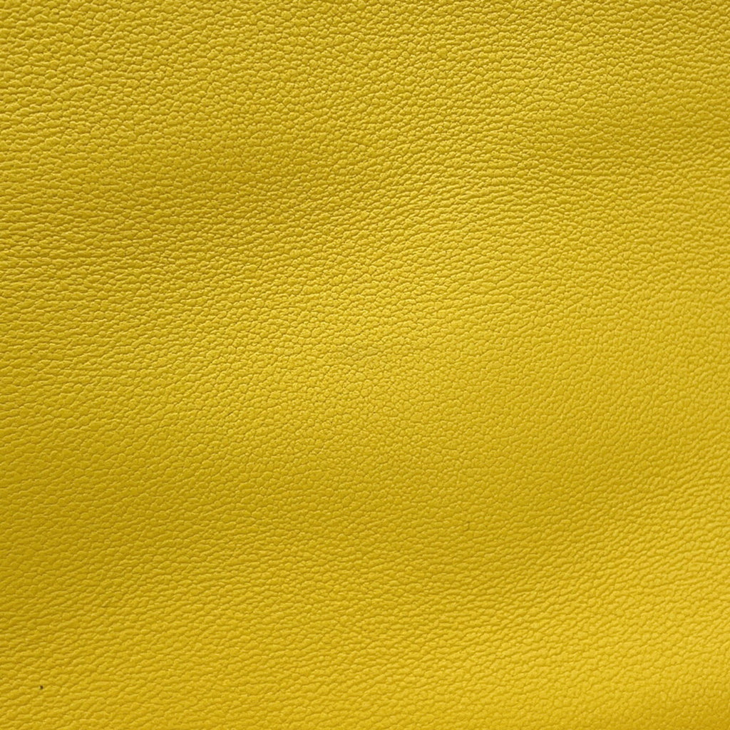 Chanel Matelasse Yellow Leather Shoulder Bag (Pre-Owned)