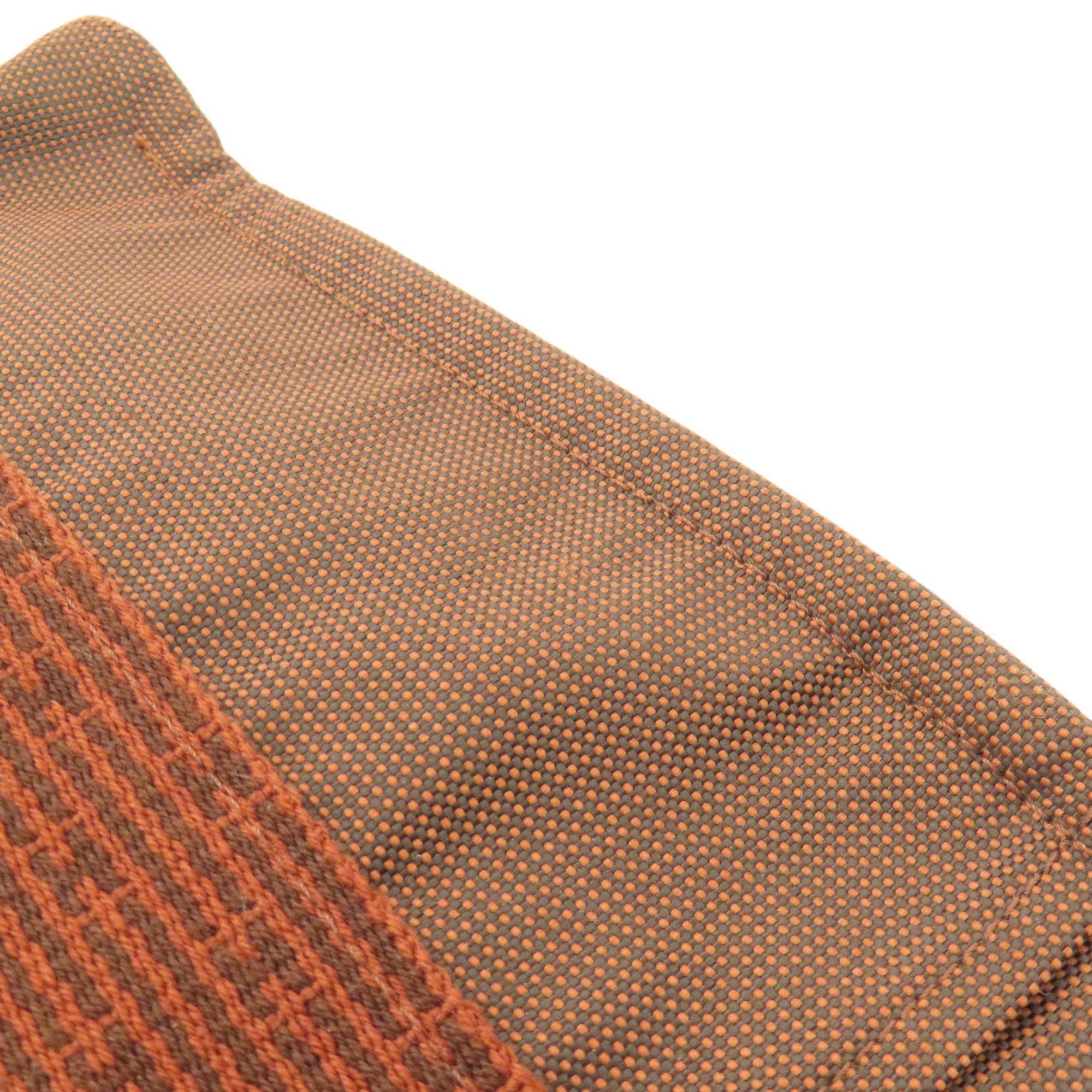 Hermes Brown Canvas Backpack (Pre-Owned)