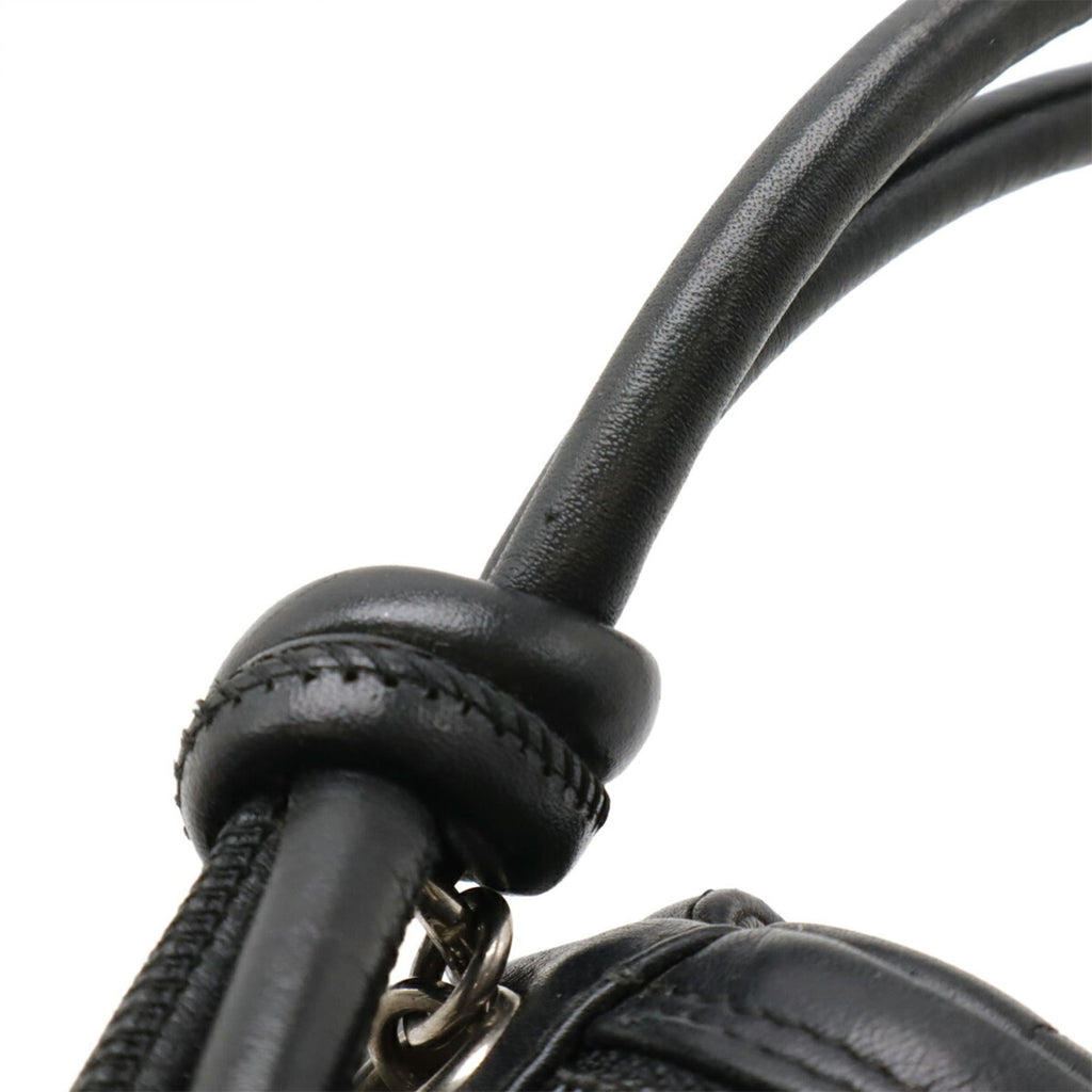 Chanel Ligne Cambon Black White Shoulder Bag (Pre-Owned)
