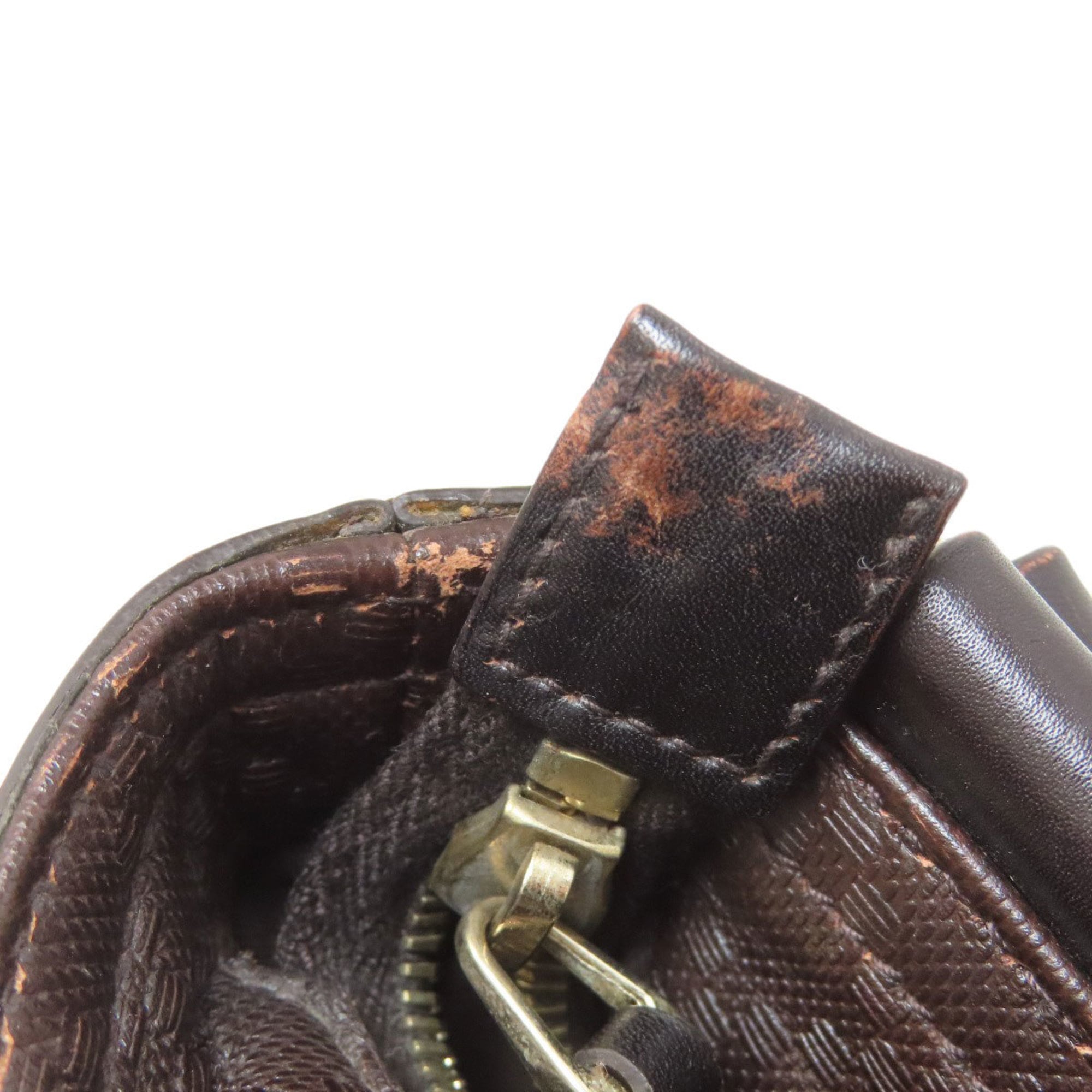 Gucci Brown Leather Shoulder Bag (Pre-Owned)