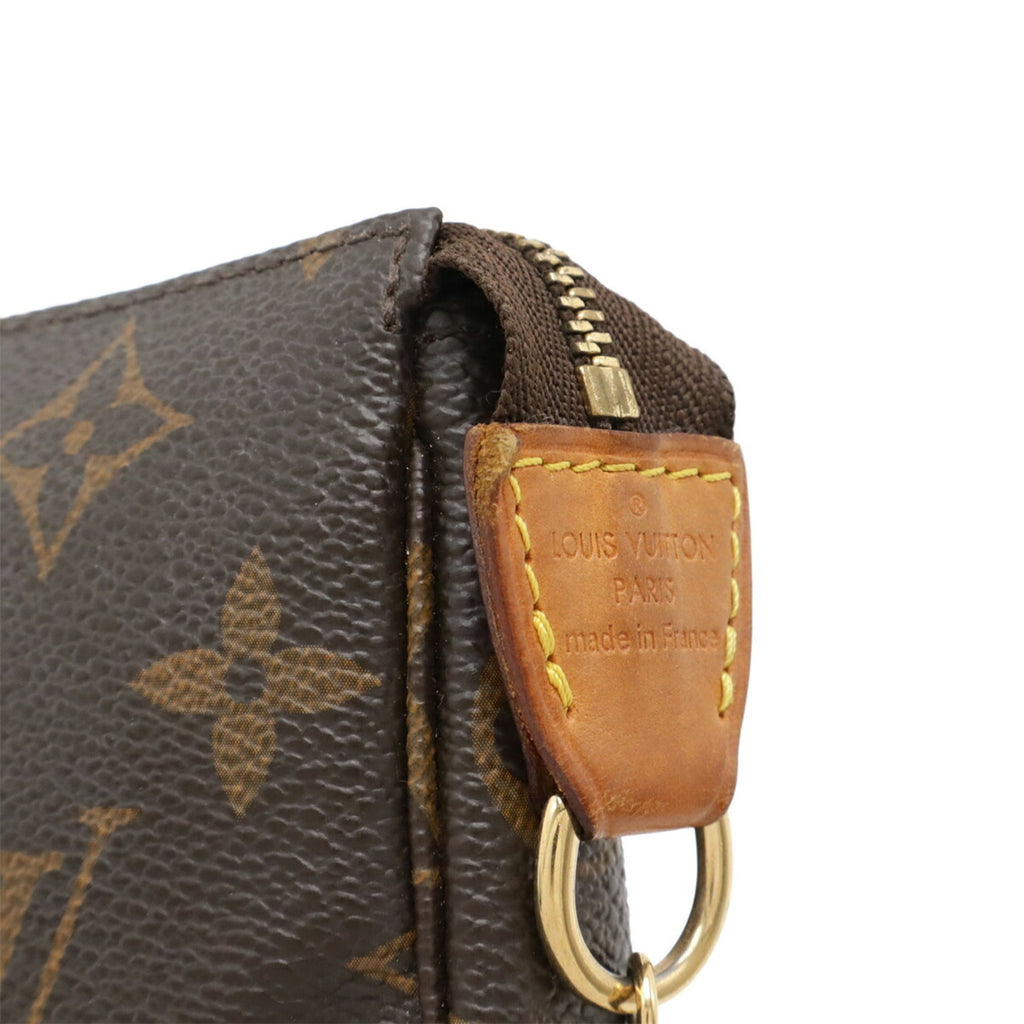 Louis Vuitton Monogram Brown Monogram Mini Pochette (Pre-Owned)