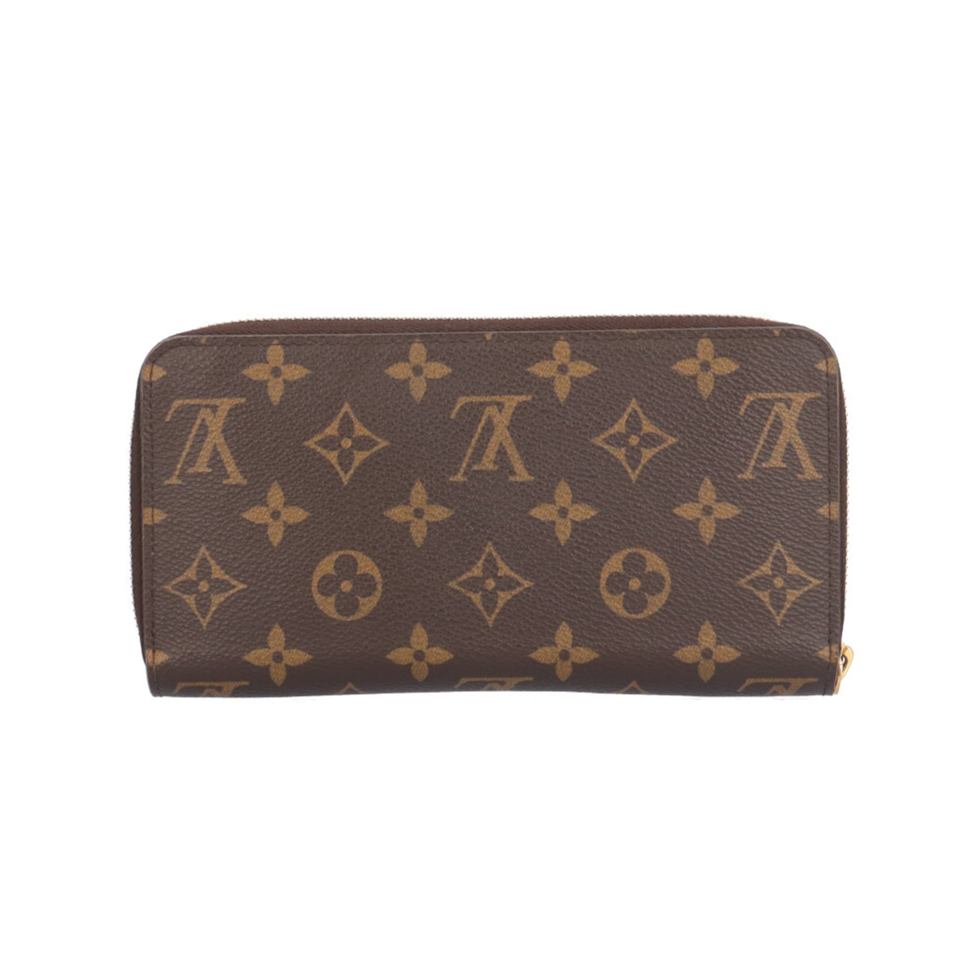 Louis Vuitton Brown Monogram Long Wallet (Bi-Fold) (Pre-Owned)