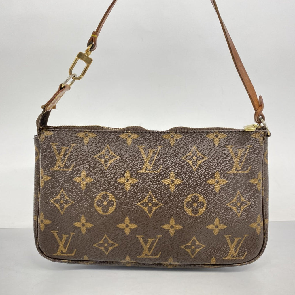 Louis Vuitton Brown Pouch (Pre-Owned)