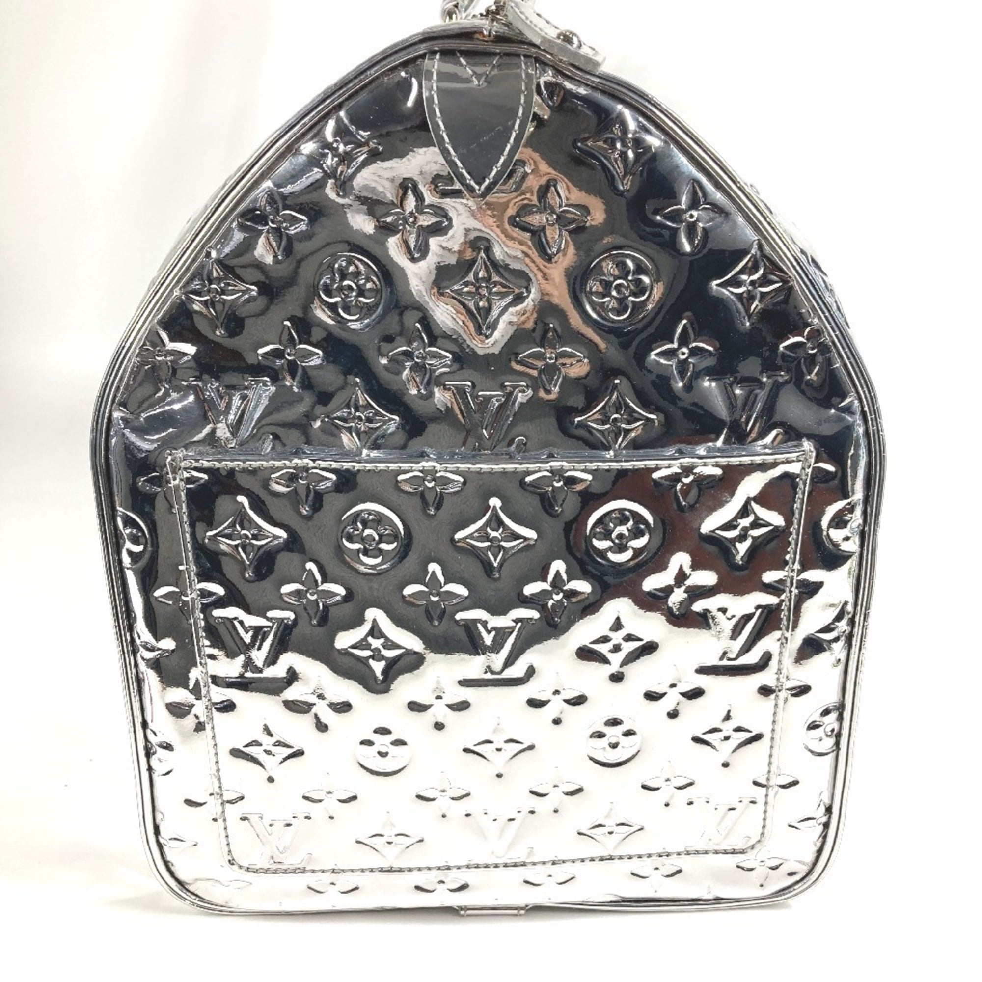 Louis Vuitton Argent Silver Monogram Miroir Boston Bag (Pre-Owned)