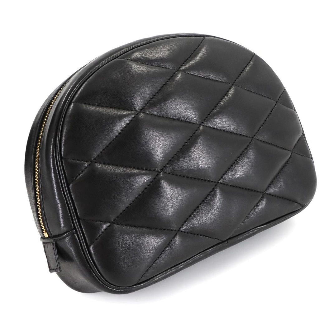Saint Laurent Black Leather Pouch (Pre-Owned)