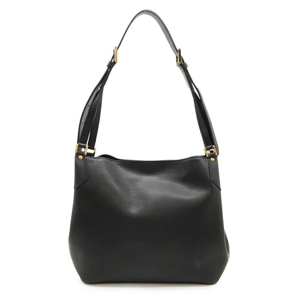 Louis Vuitton Black Noir Epi Leather Shoulder Bag (Pre-Owned)