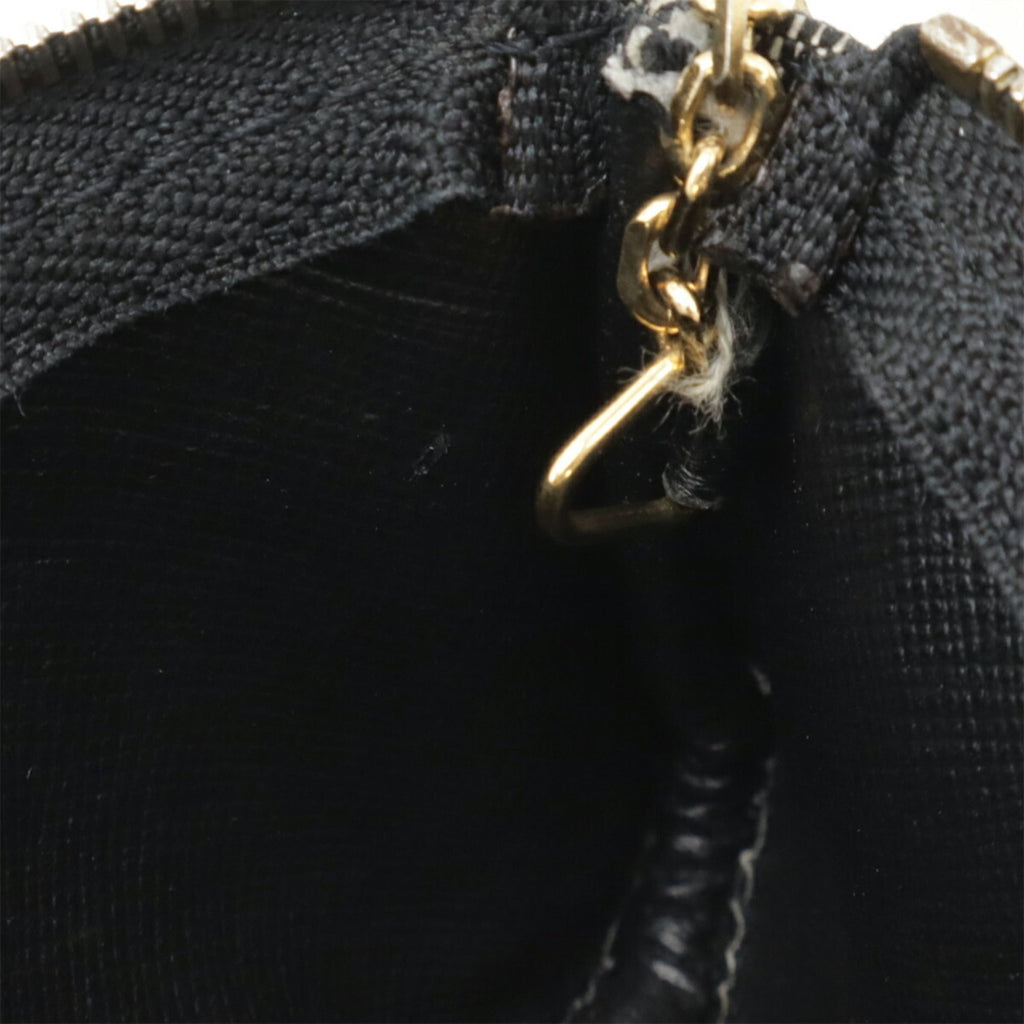 Louis Vuitton Noir Canvas Coin Purse/Coin Case (Pre-Owned)