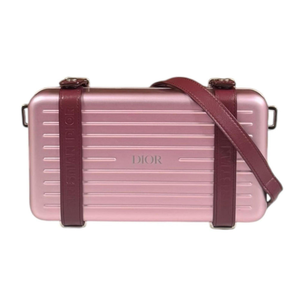 Christian Dior Pink Aluminum Shoulder Bag (Pre-Owned)
