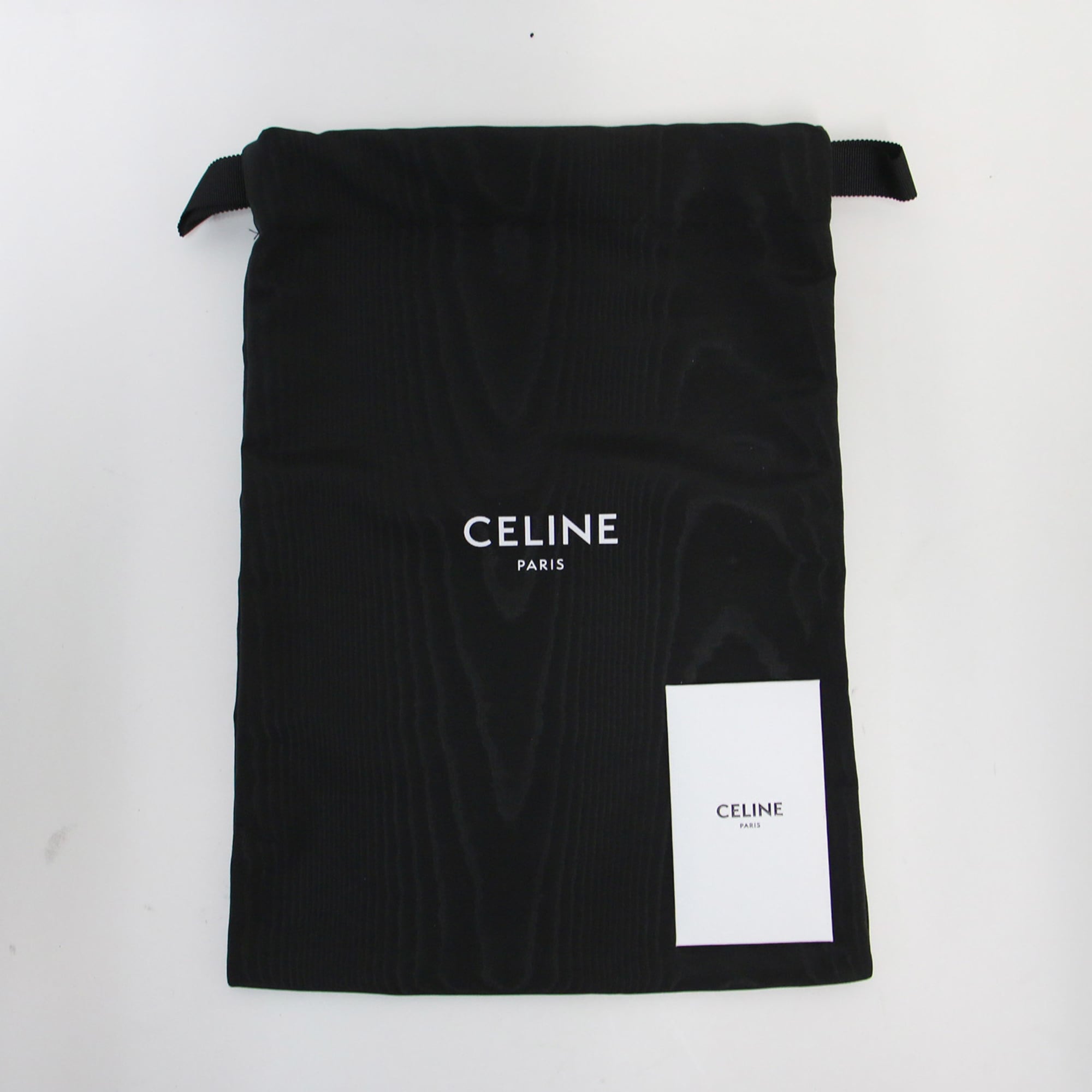 Celine Black Leather Pouch (Pre-Owned)
