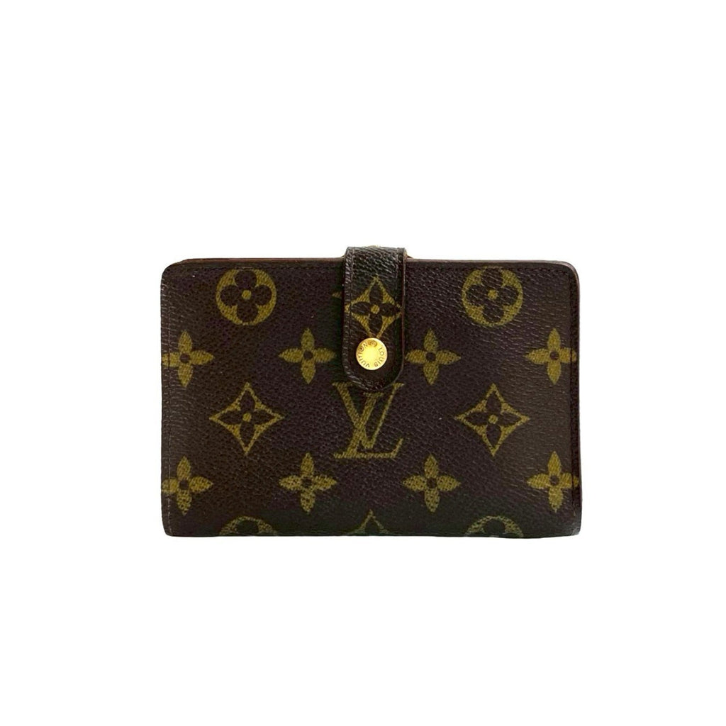 Louis Vuitton Brown Leather Pvc Wallet (Bi-Fold) (Pre-Owned)