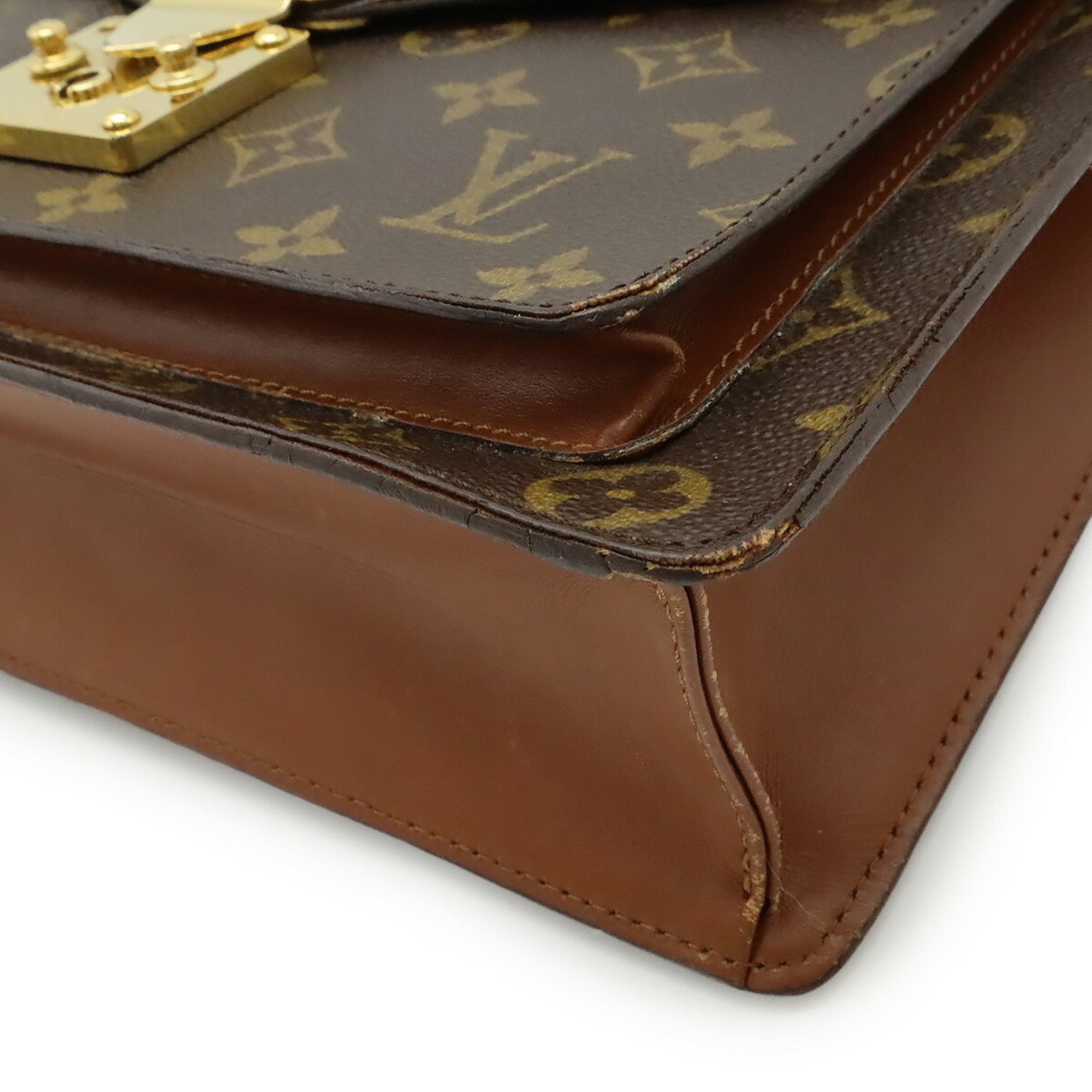 Louis Vuitton Monogram Brown Monogram Handbag Shoulder Bag (Pre-Owned)