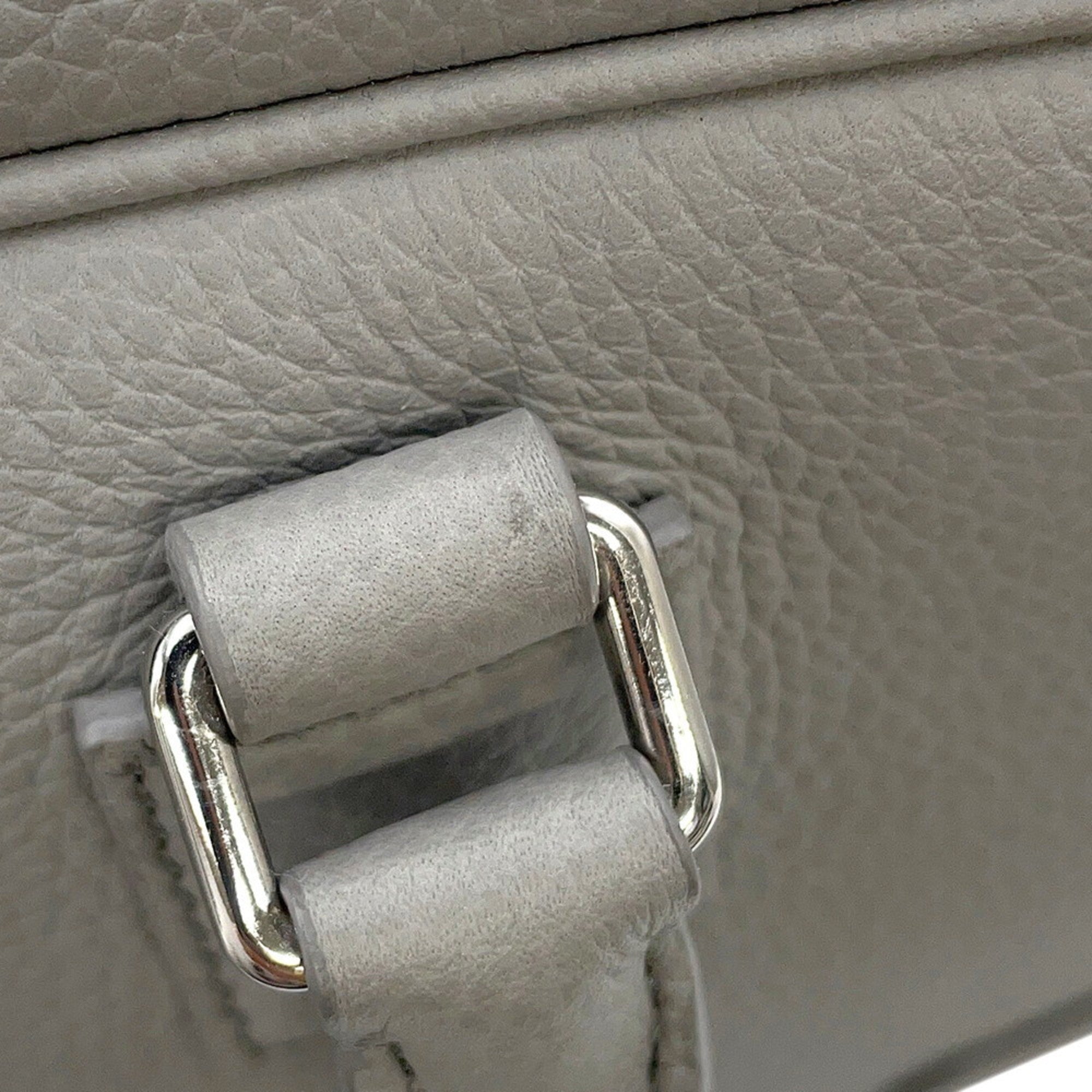 Loewe Gray Leather Handbag (Pre-Owned)