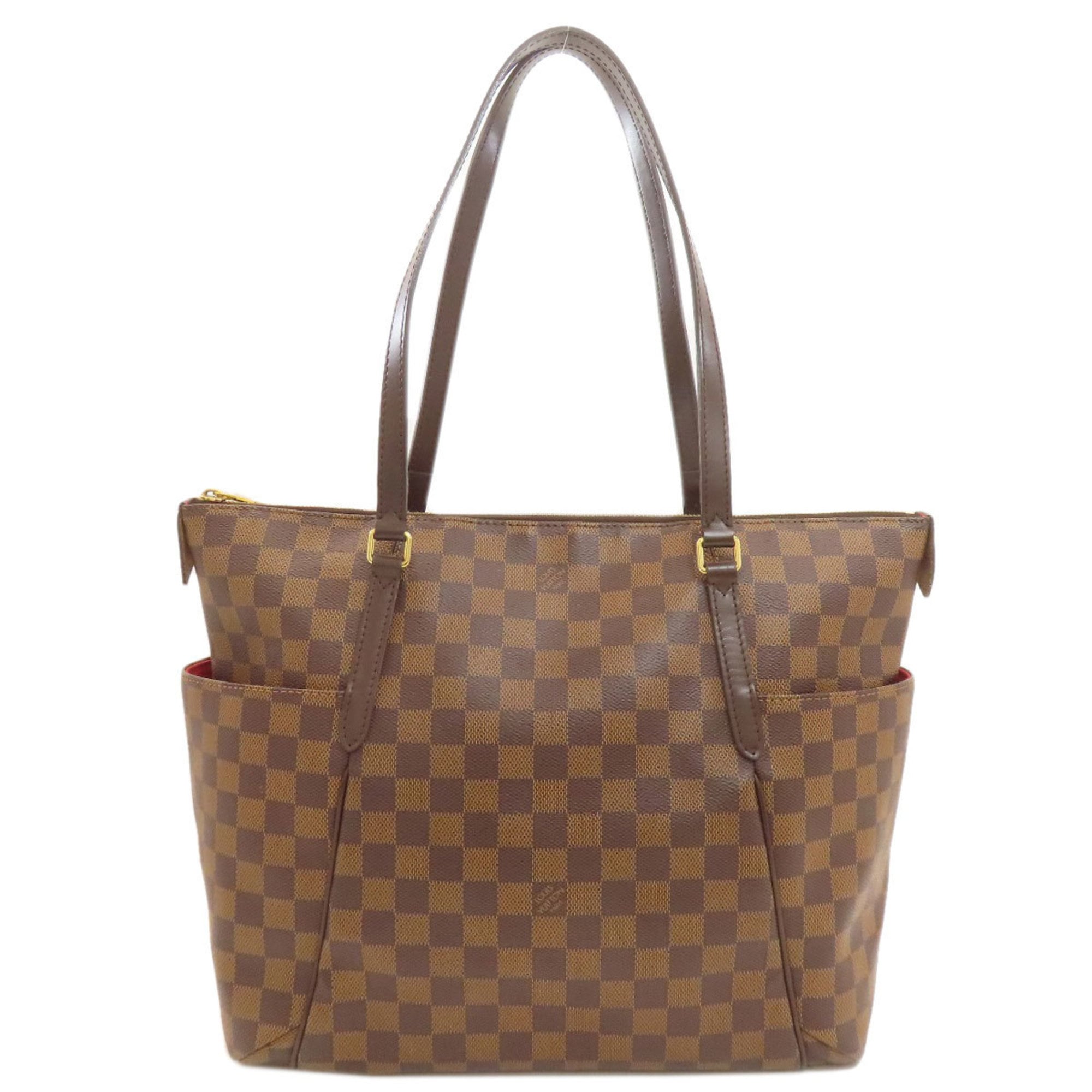 Louis Vuitton Damier Canvas Ebene Damier Canvas Tote Bag (Pre-Owned)