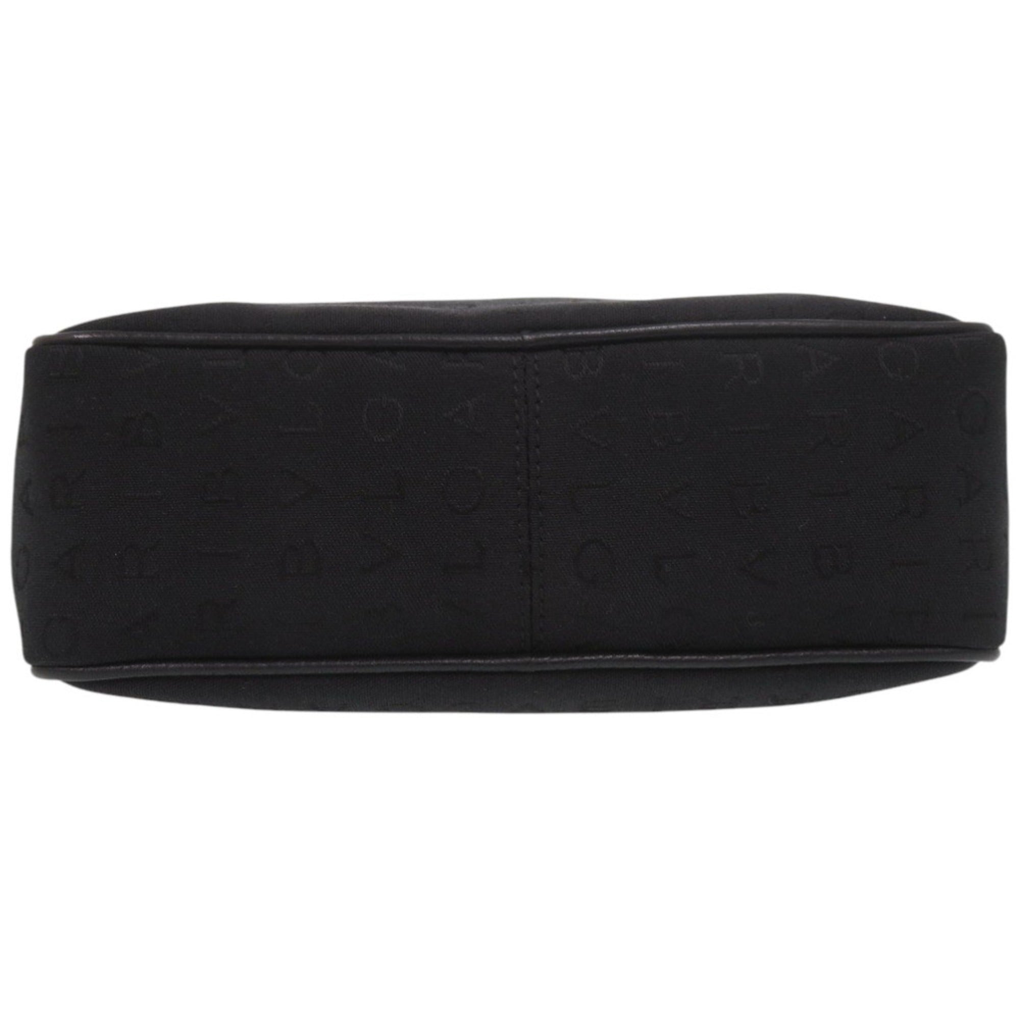 Bvlgari Black Canvas Shoulder Bag (Pre-Owned)