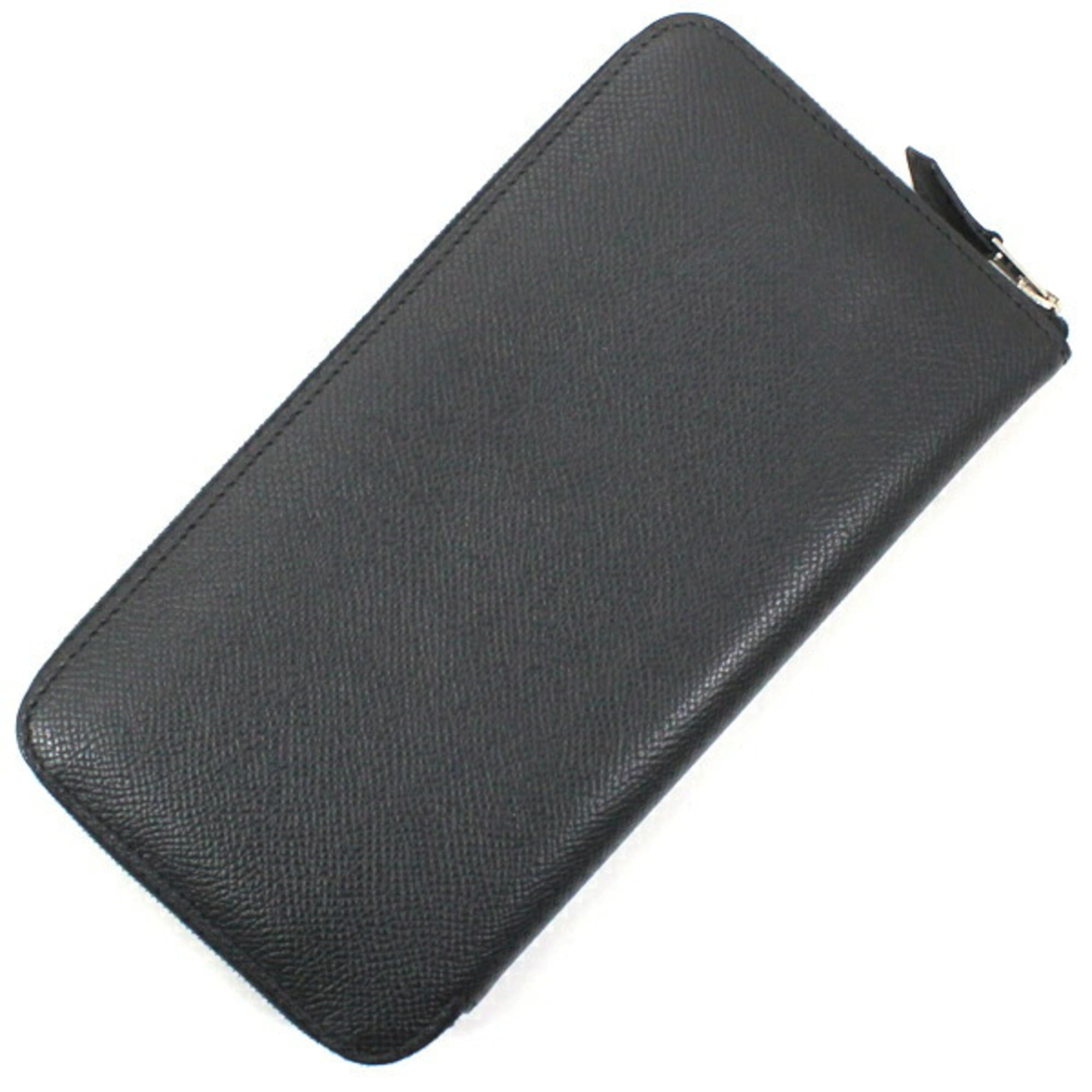 Hermes Black Epsom Leather Long Wallet (Bi-Fold) (Pre-Owned)
