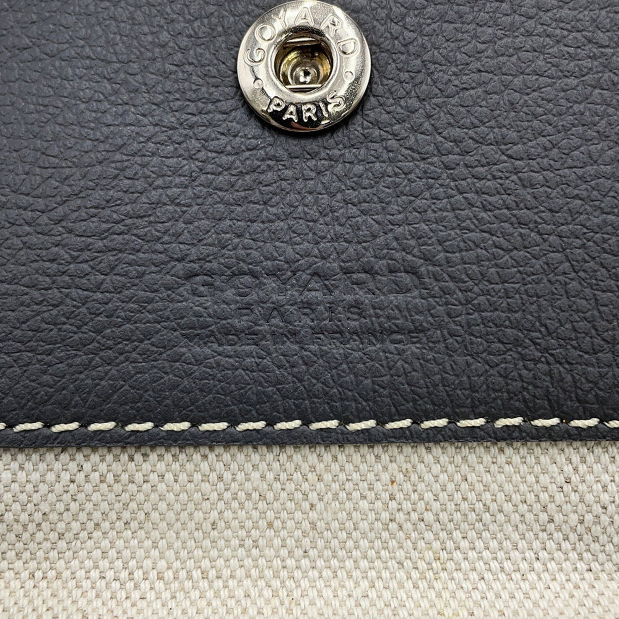 Goyard Gray Pvc Leather Tote Bag (Pre-Owned)