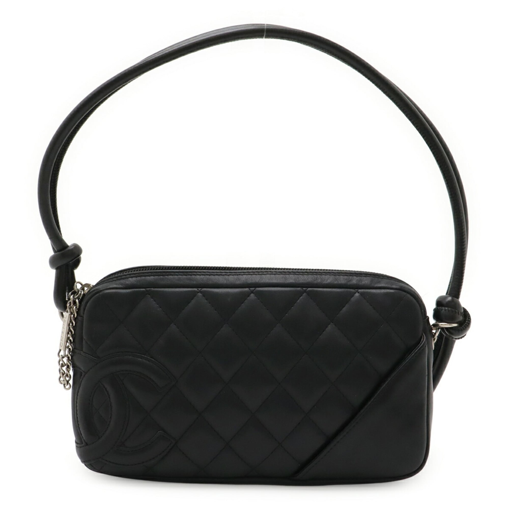 Chanel Ligne Cambon Black White Shoulder Bag (Pre-Owned)