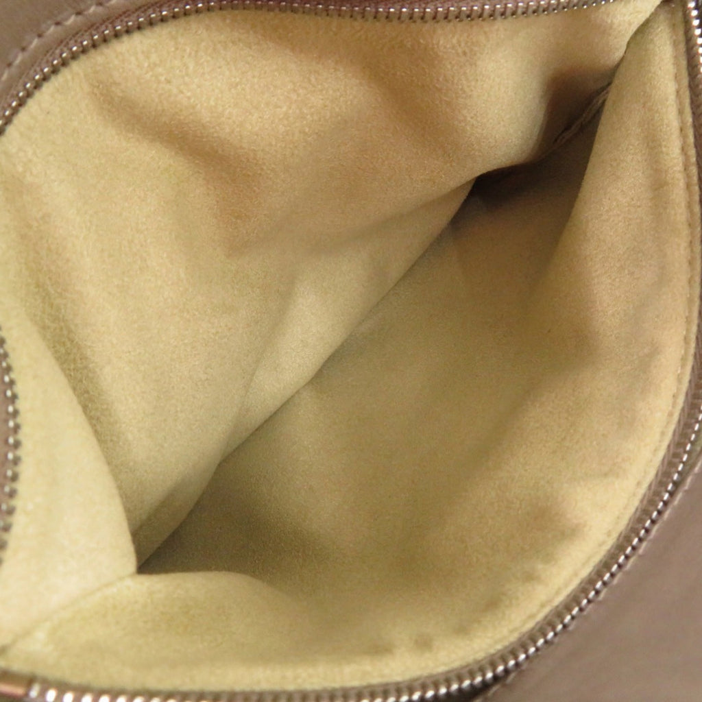 Jimmy Choo Gray Leather Shoulder Bag (Pre-Owned)